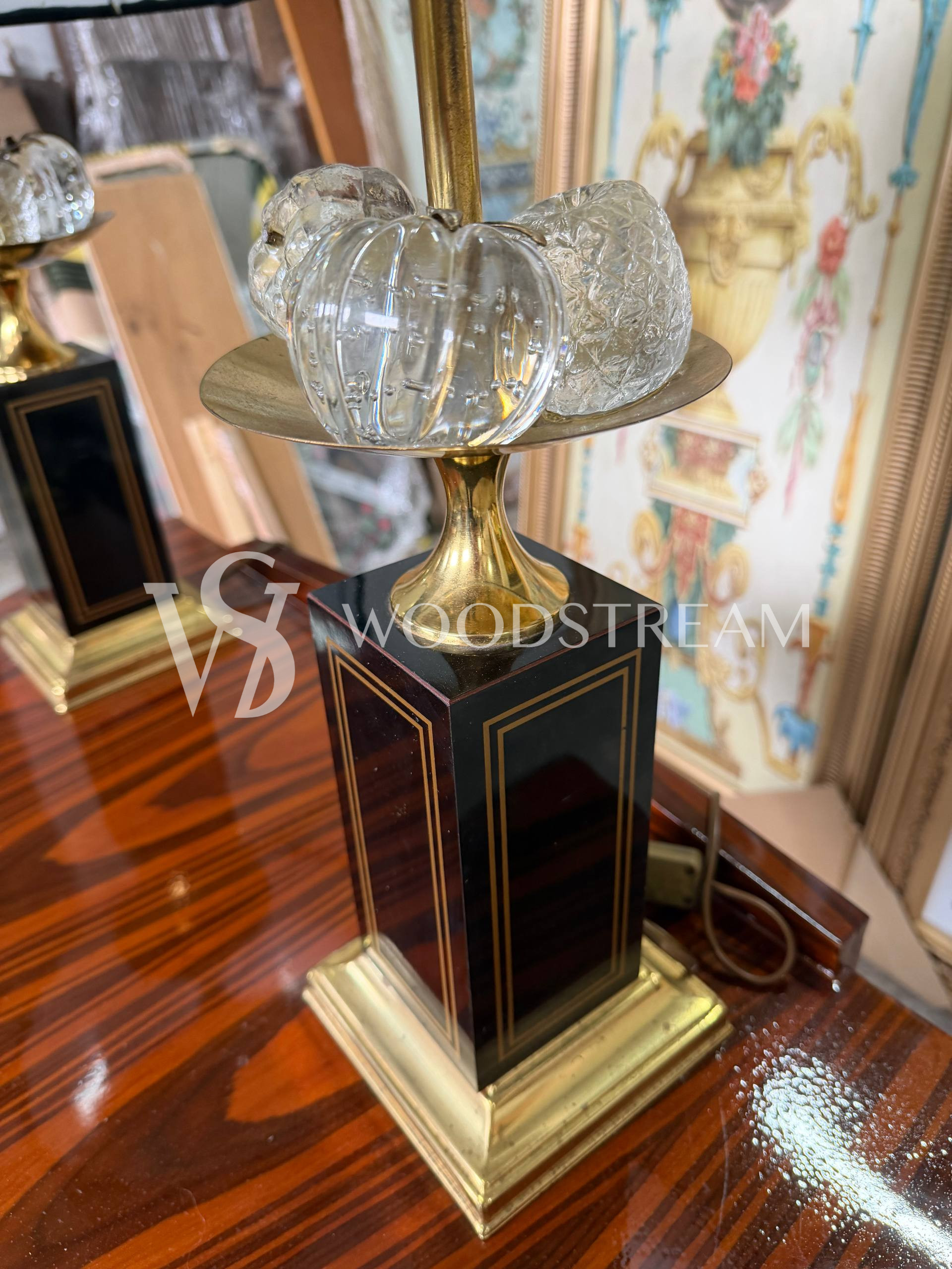 Лампа настольная винтажная 2 штуки