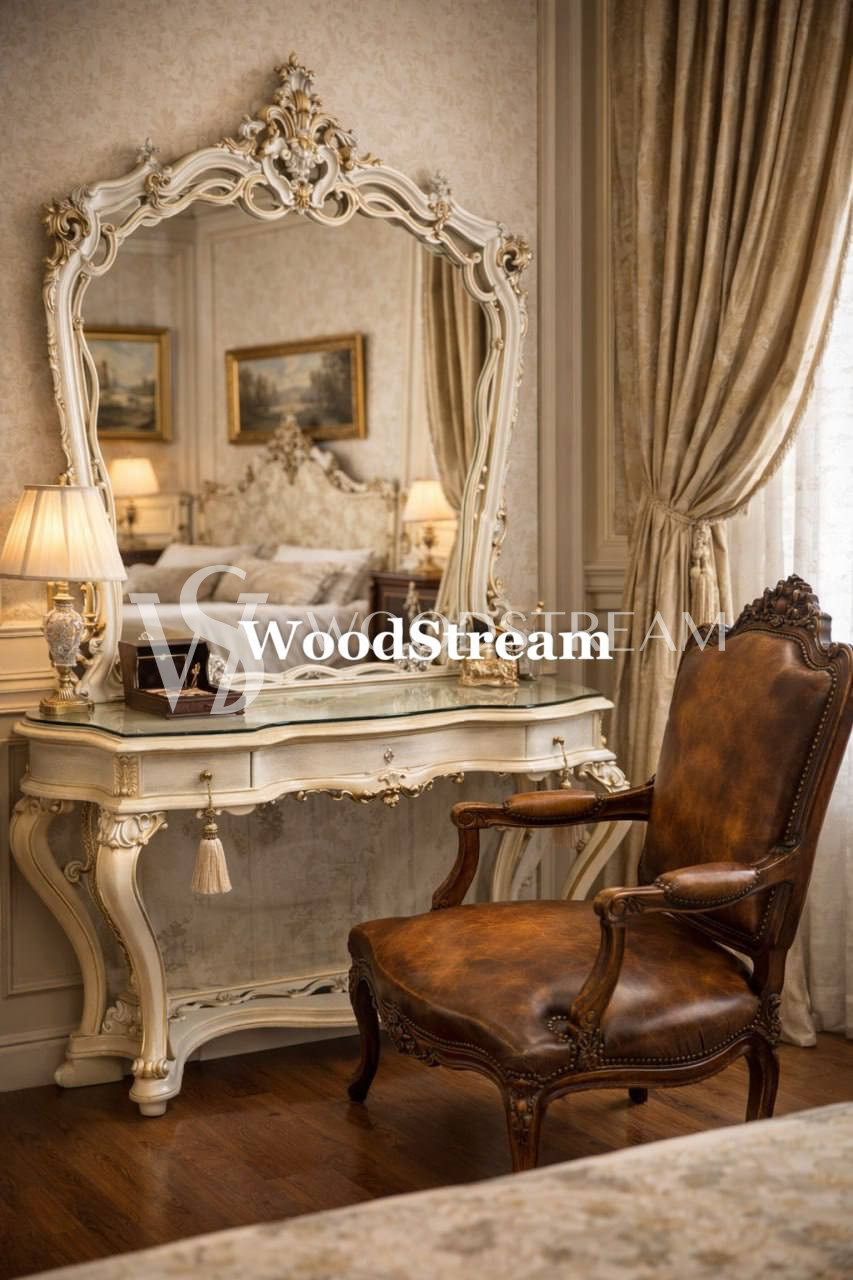 Консоль и зеркало в стиле венецианского барокко