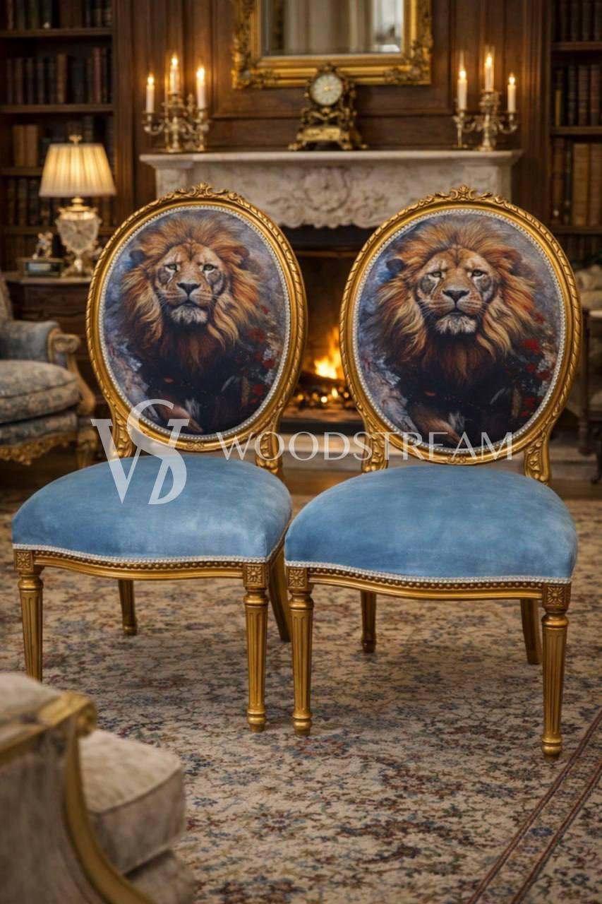 Стул в стиле Людовика XVI (4 штуки)