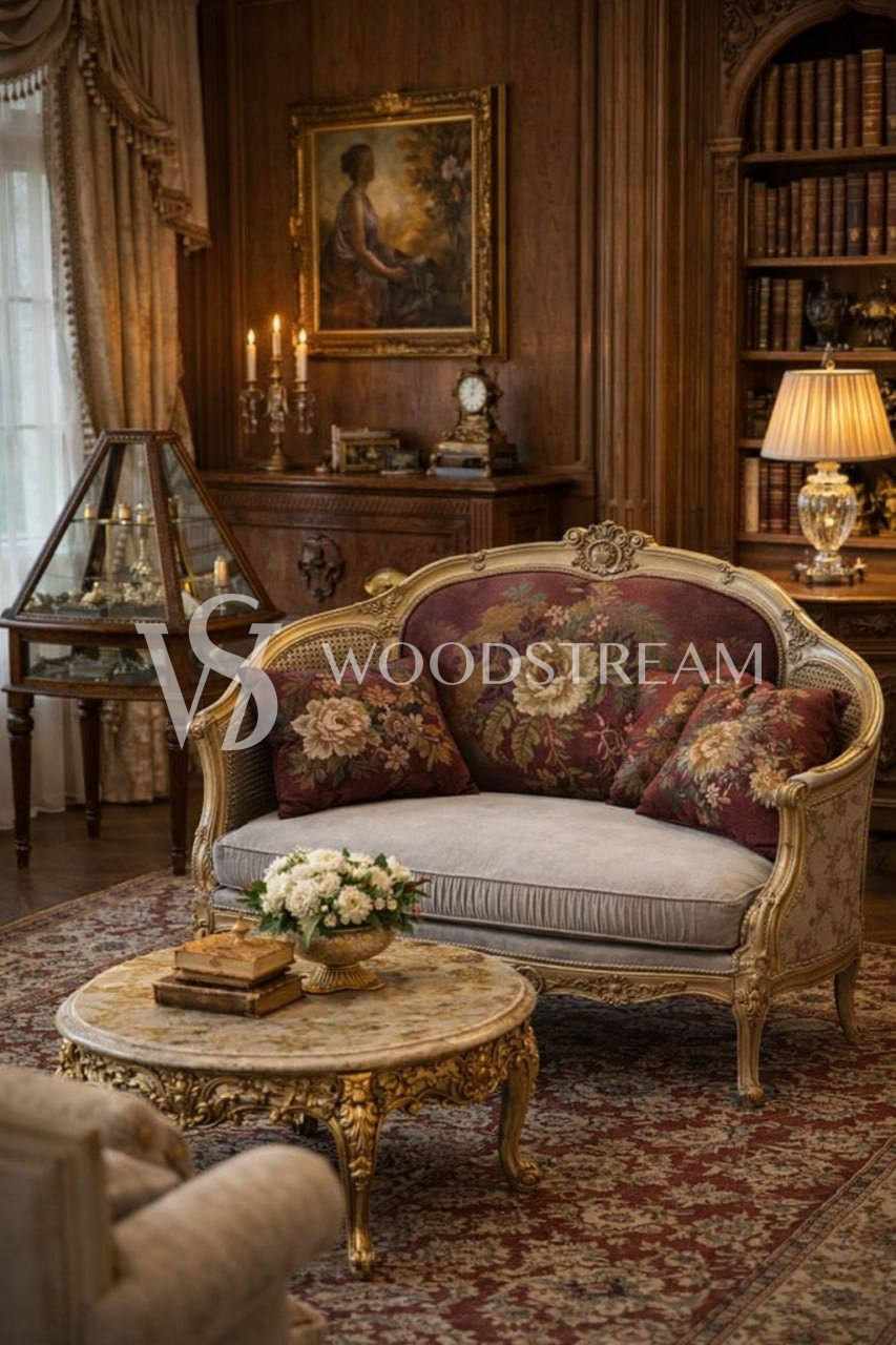 Витрина/Стол экспозиционный винтажный