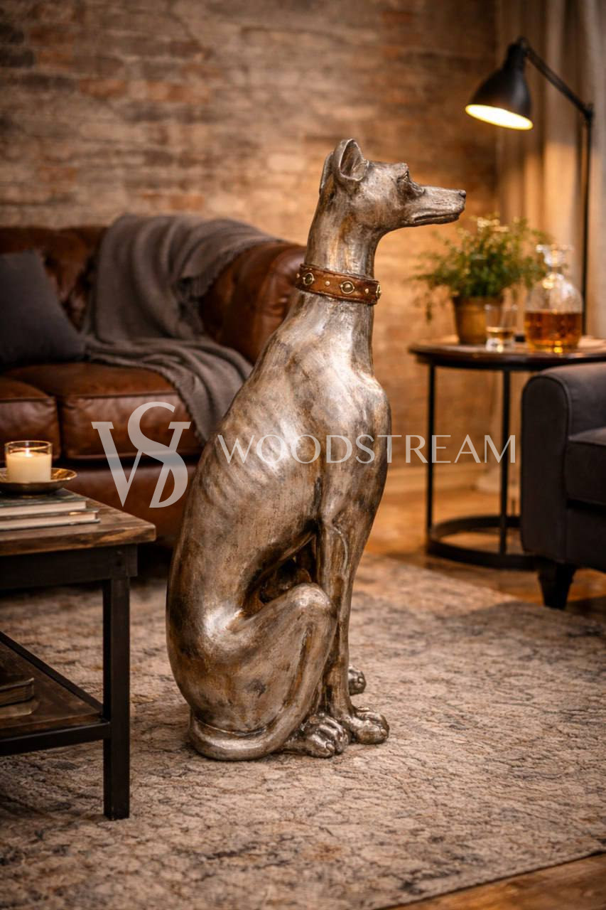 Скульптура анималистическая Собака/Левретка