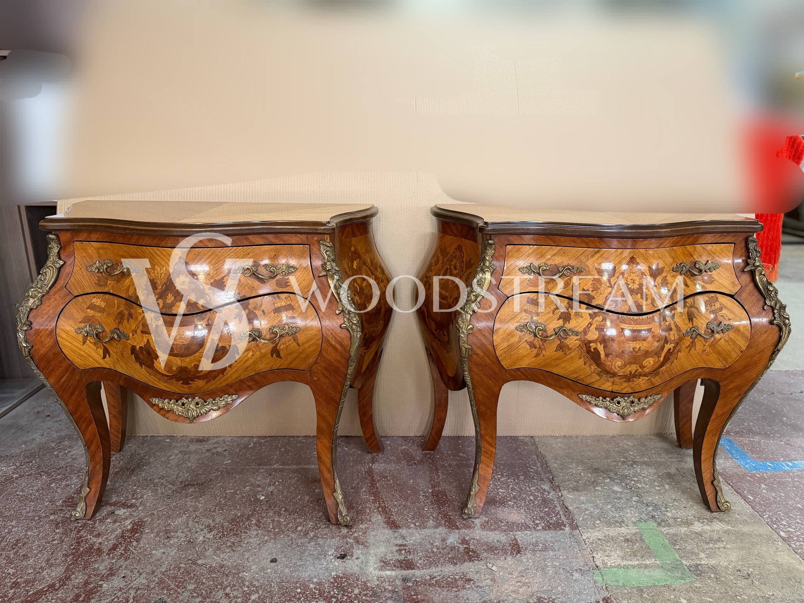 Комод/Тумба в стиле Людовика XIV 2 штуки