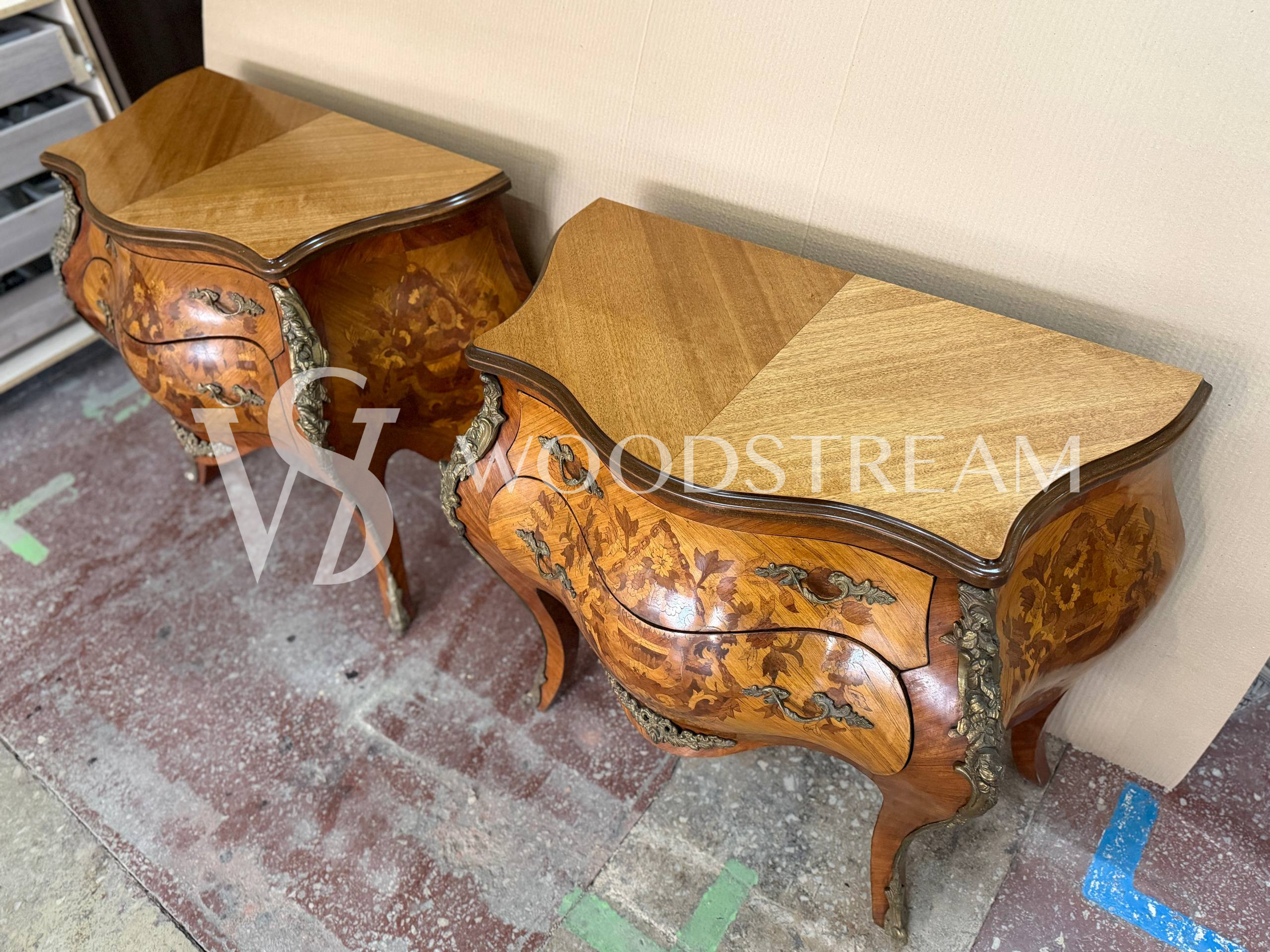 Комод/Тумба в стиле Людовика XIV 2 штуки