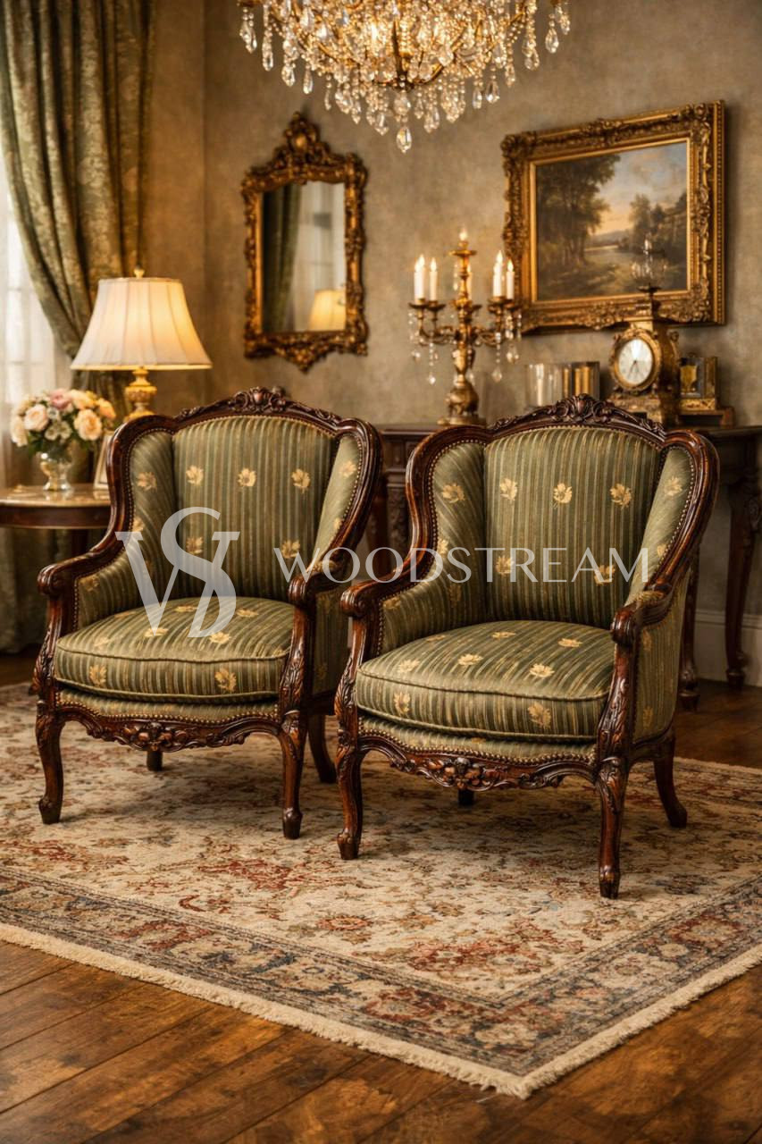 Кресло в стиле Людовика XVI 2 штуки