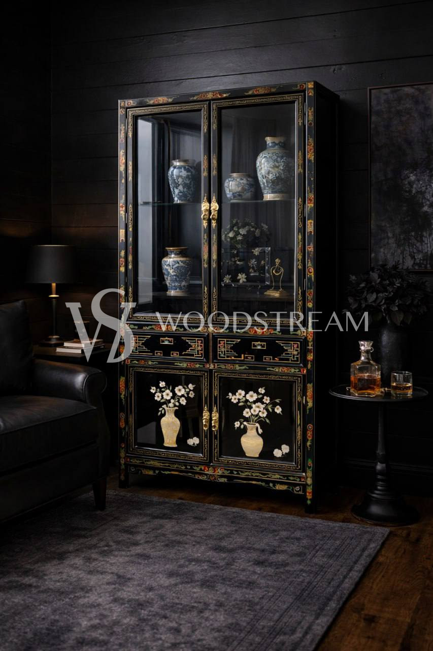 Витрина в стиле шинуазри