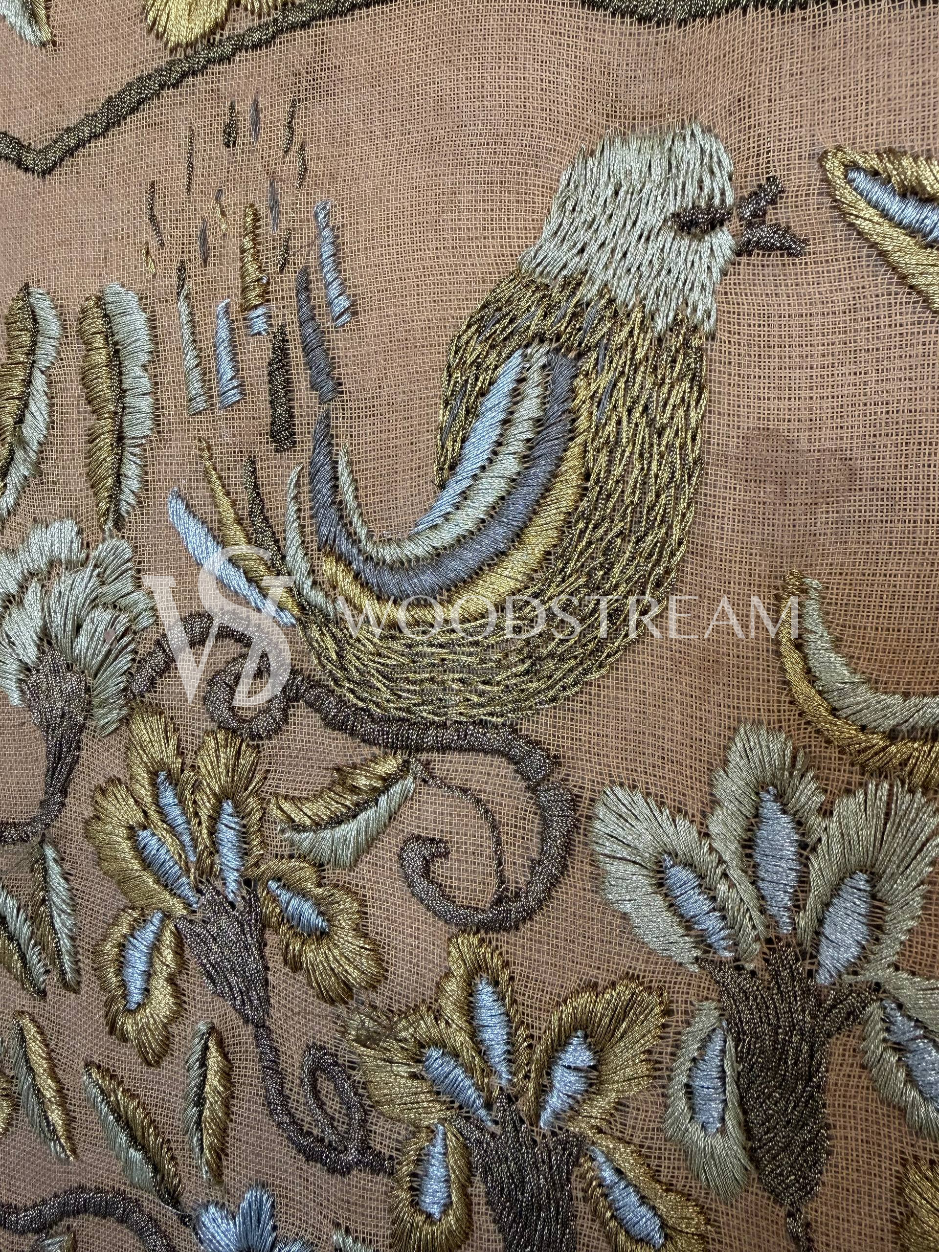 Картина/Вышивка шелком винтажная