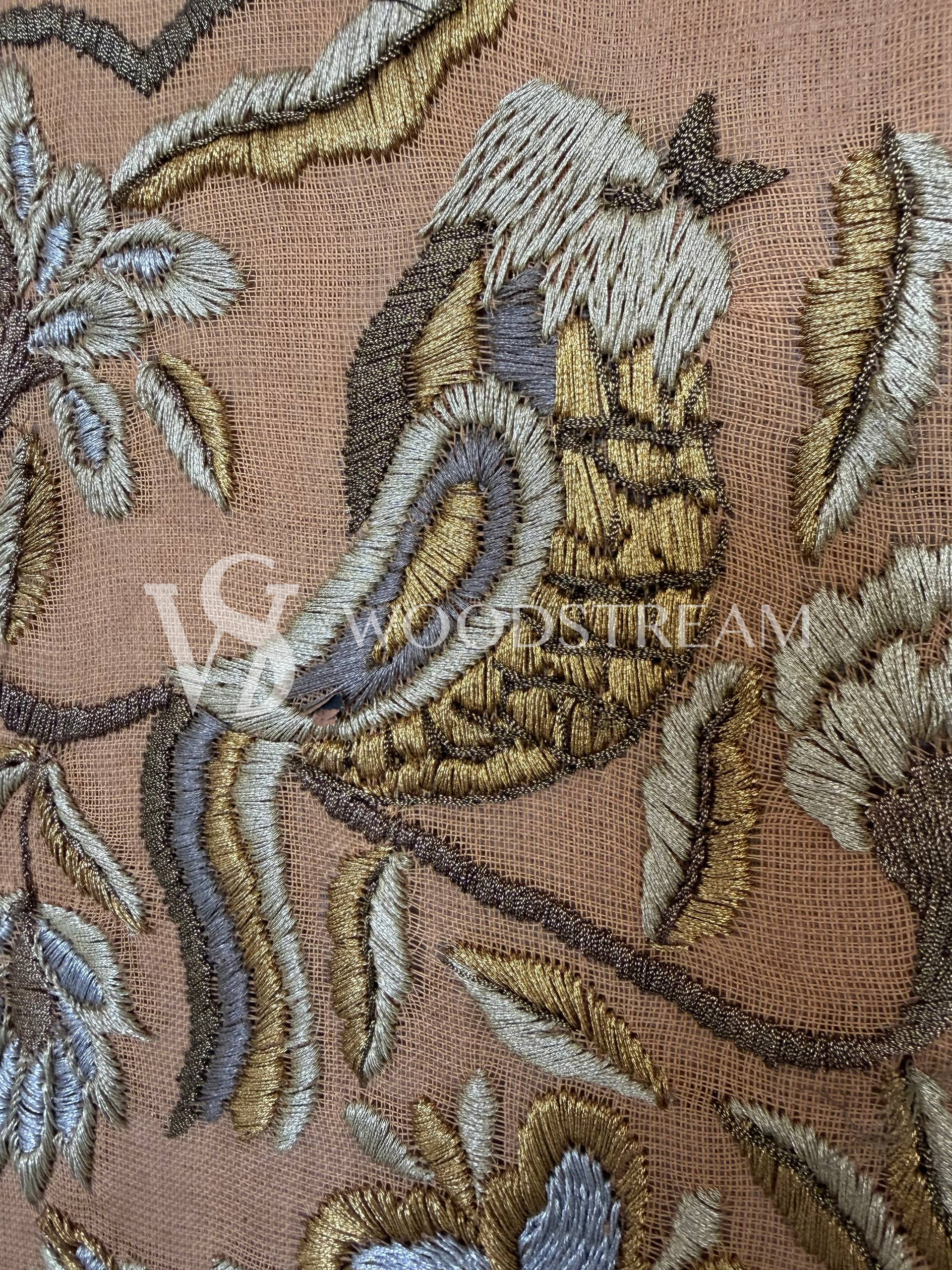 Картина/Вышивка шелком винтажная