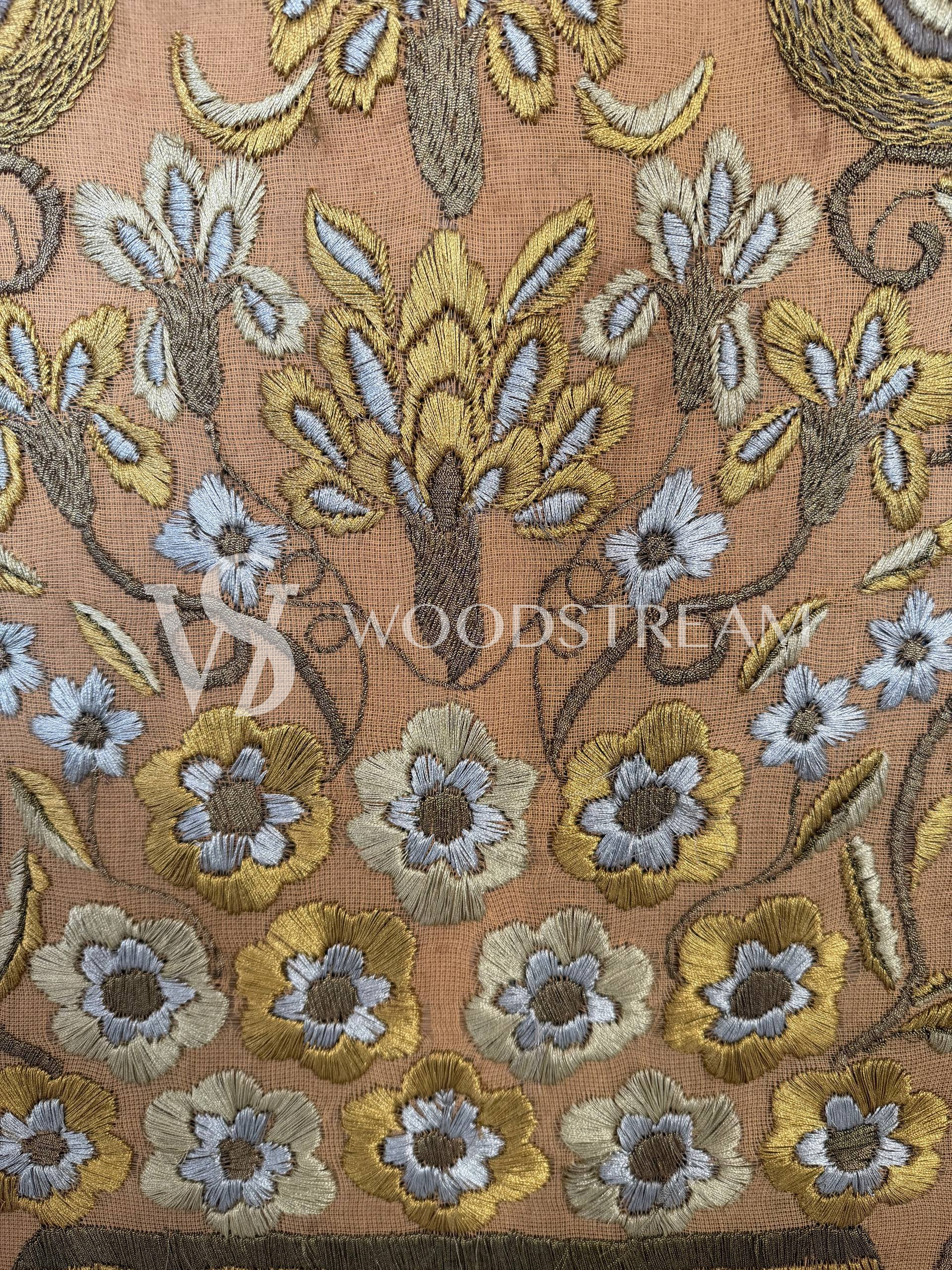 Картина/Вышивка шелком винтажная