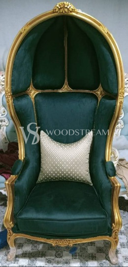 Кресло с капюшоном в стиле Людовика XV