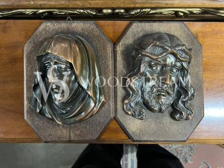 Картина/Барельеф на религиозный сюжет 2 штуки