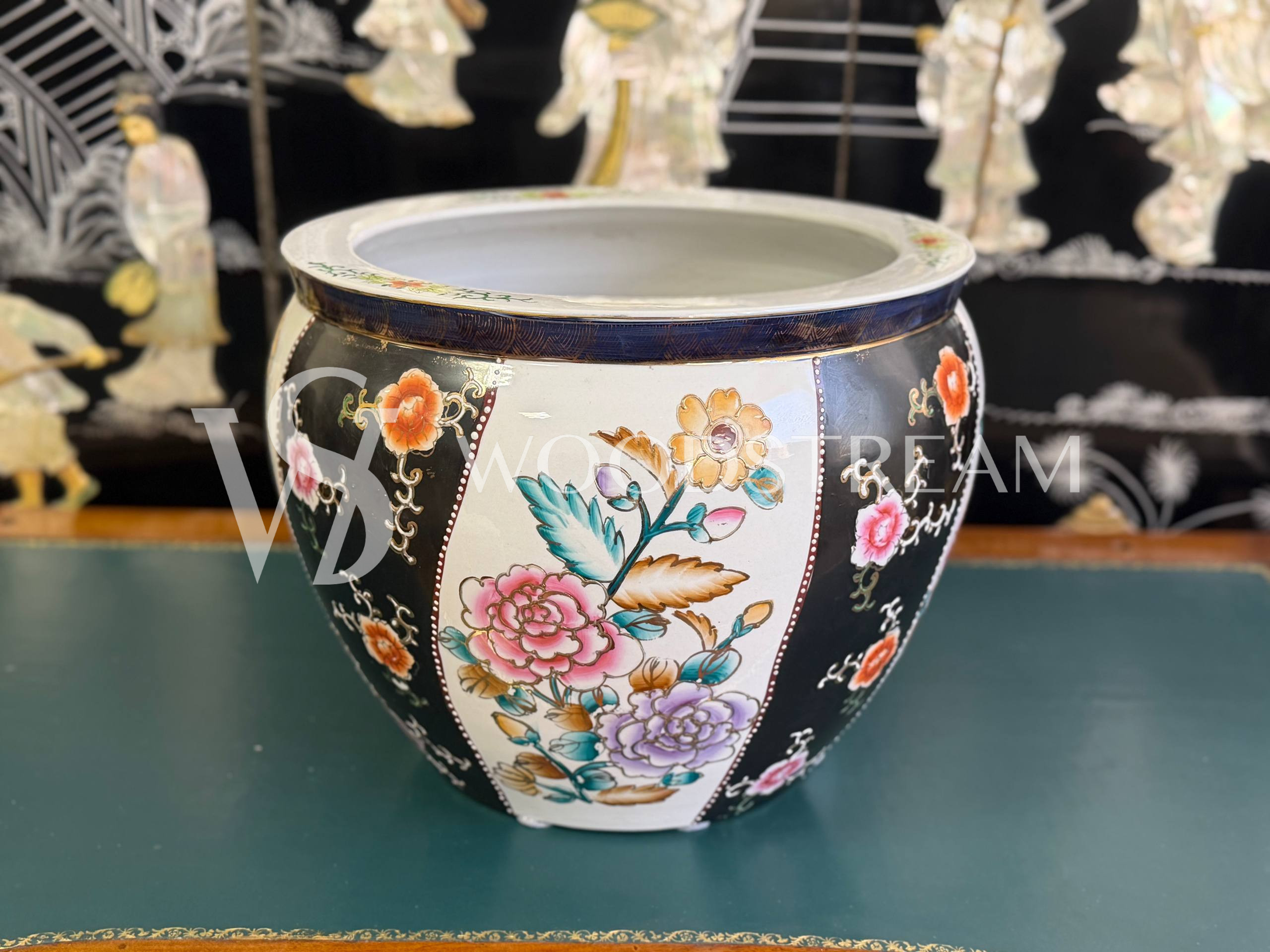 Кашпо/Вазон в стиле шинуазри