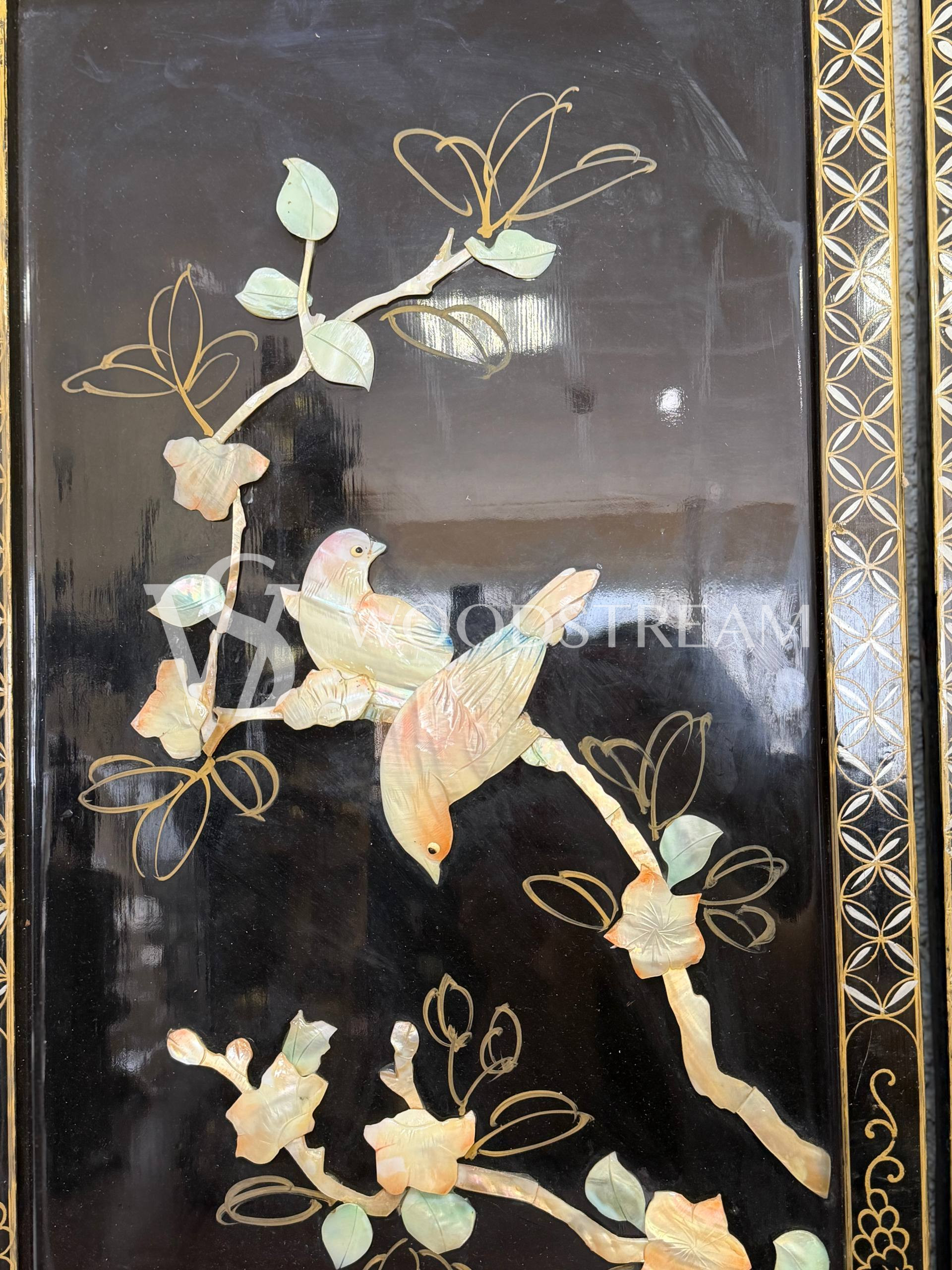 Картина/Панно в стиле шинуазри 2 штуки