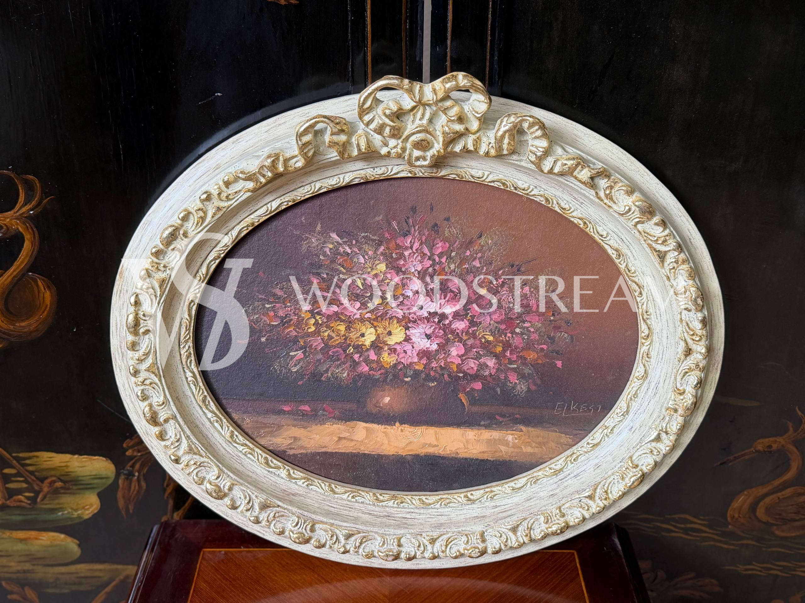 Картина в стиле Людовика XVI Цветы