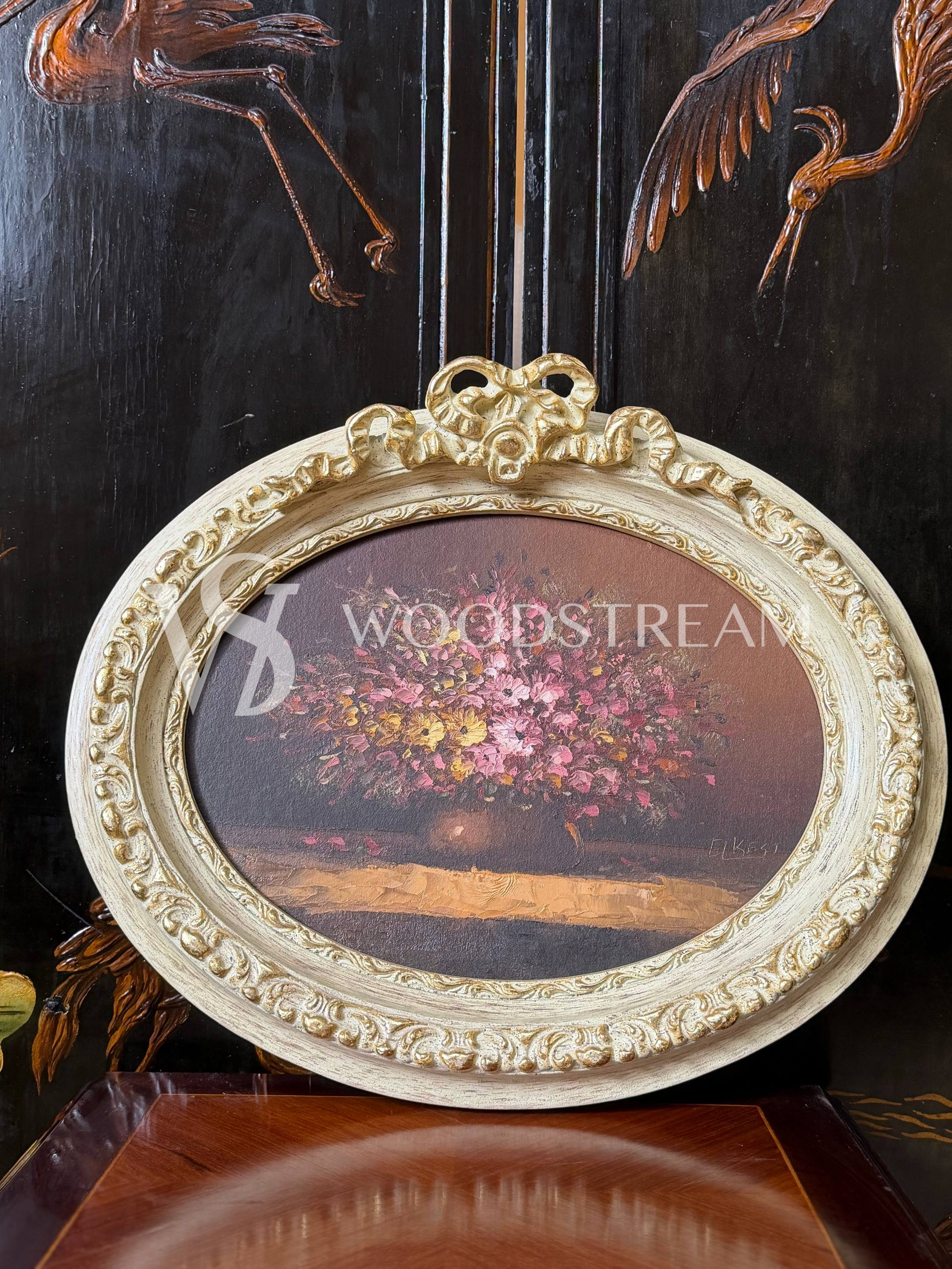 Картина в стиле Людовика XVI Цветы