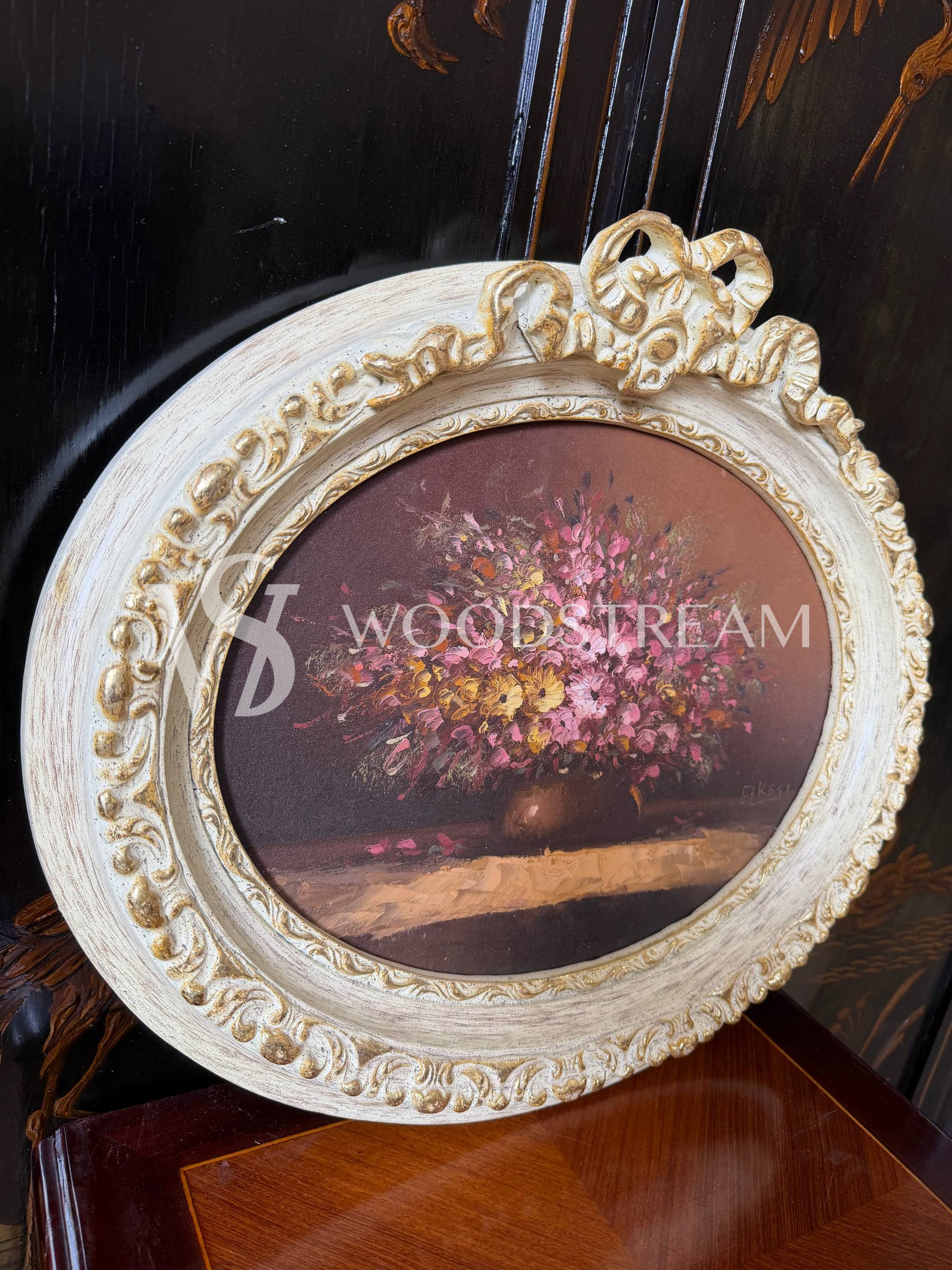 Картина в стиле Людовика XVI Цветы