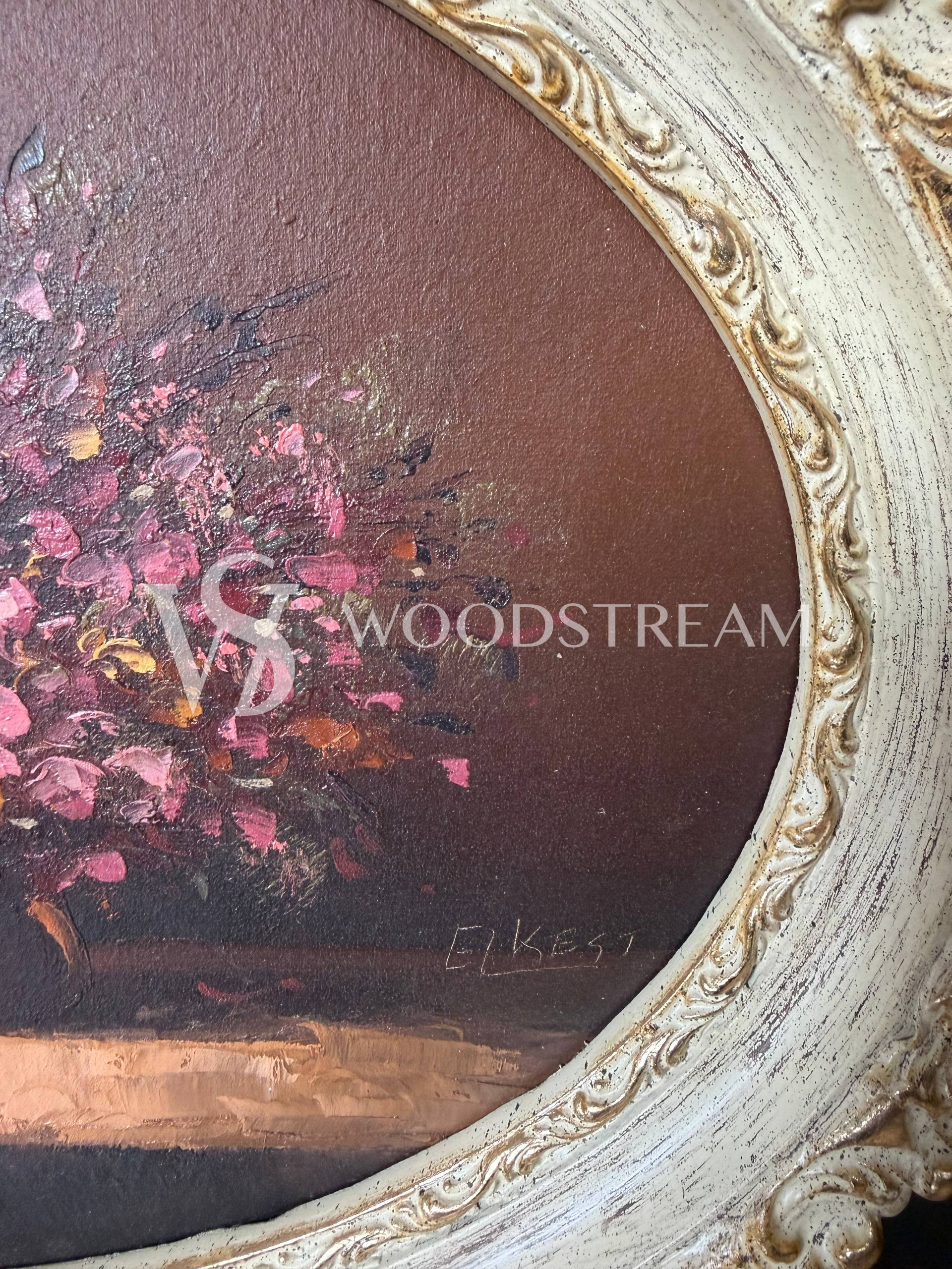 Картина в стиле Людовика XVI Цветы