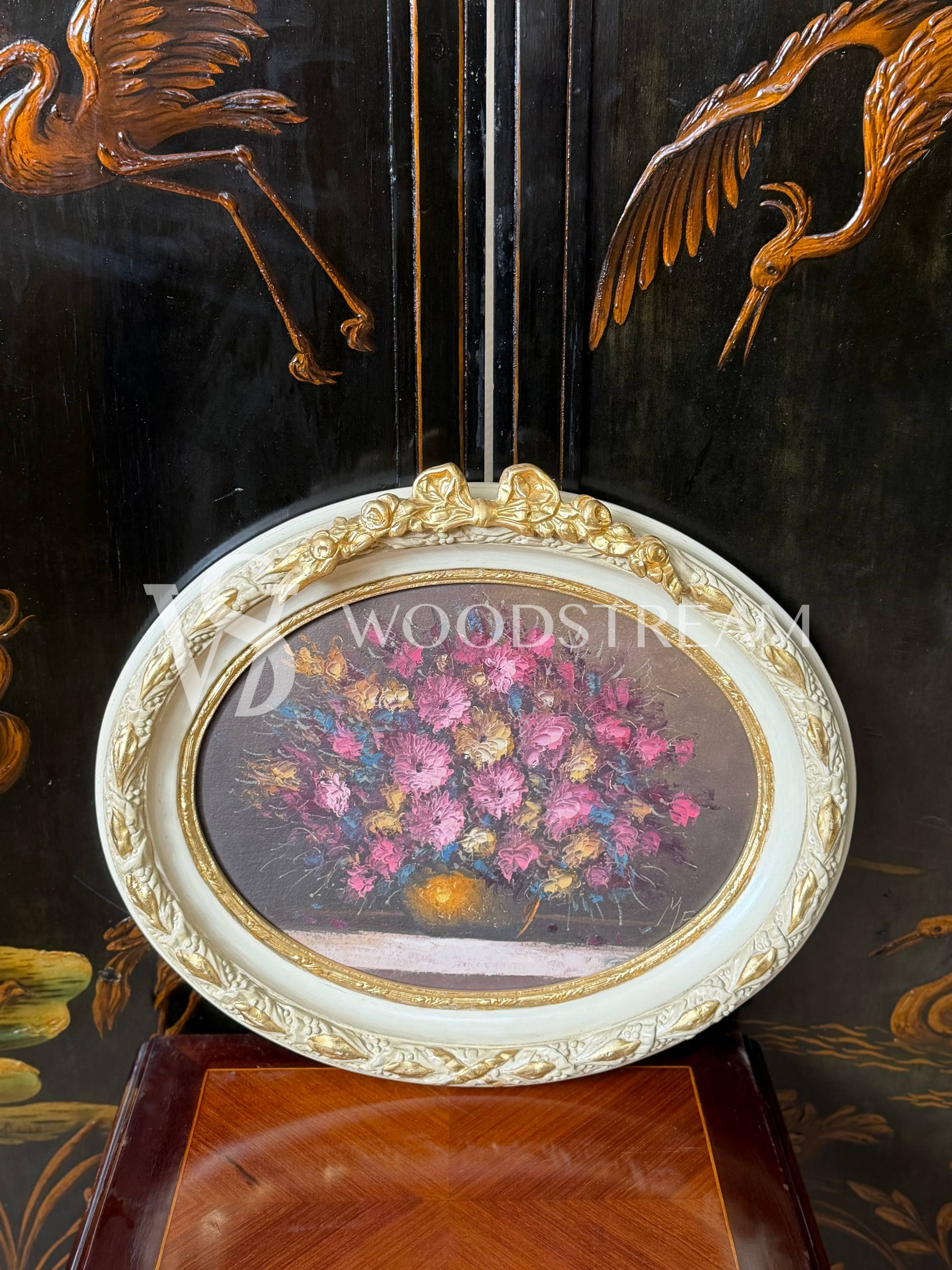 Картина в стиле Людовика XVI Цветы