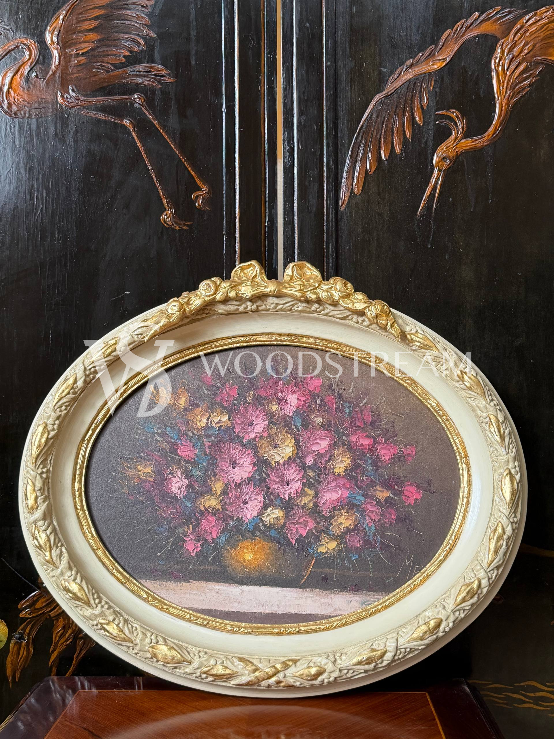 Картина в стиле Людовика XVI Цветы