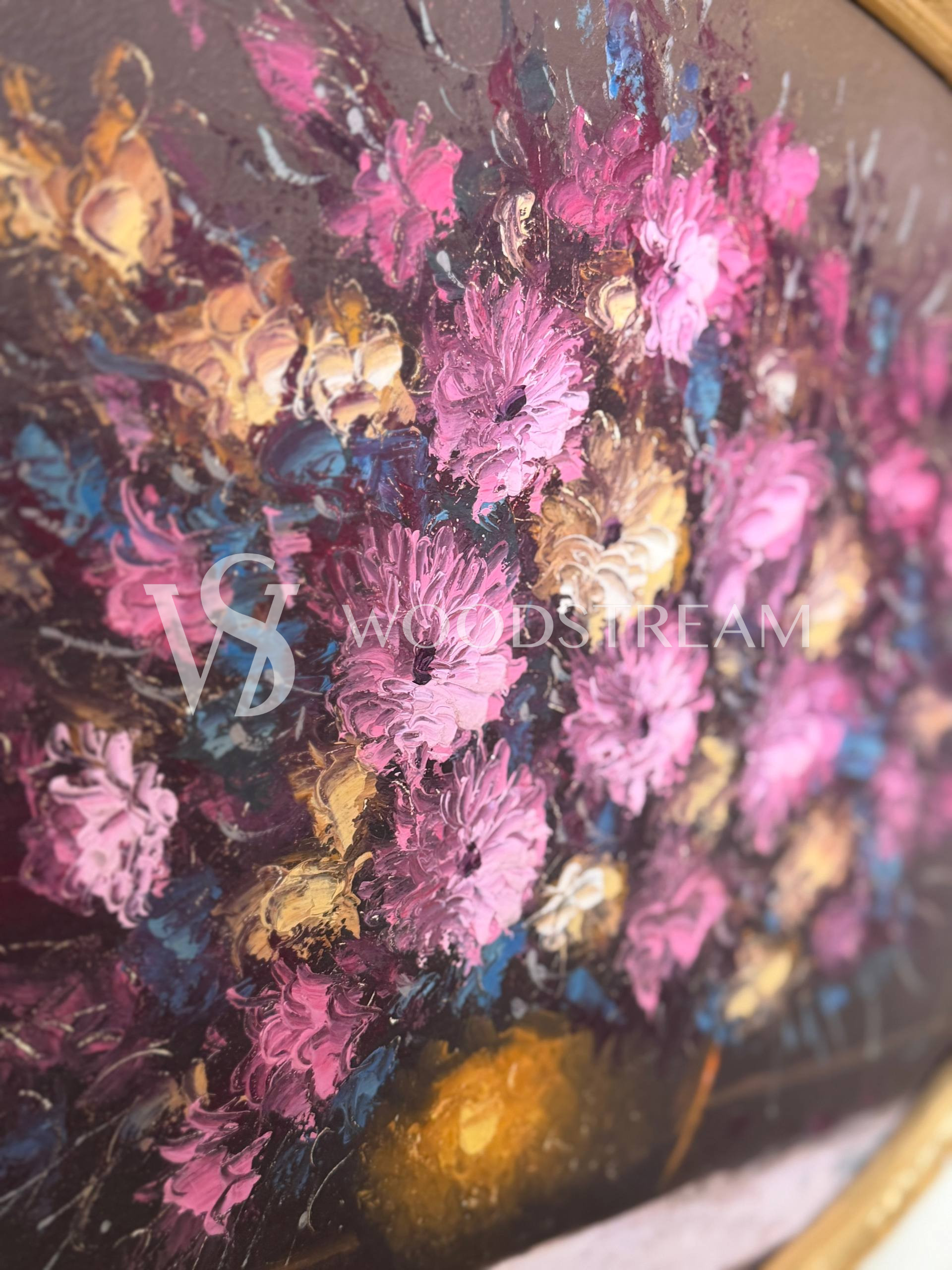 Картина в стиле Людовика XVI Цветы