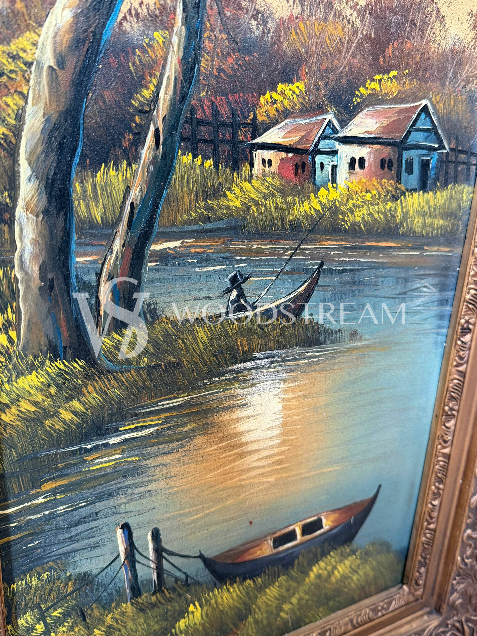 Картина винтажная Пейзаж 2 штуки