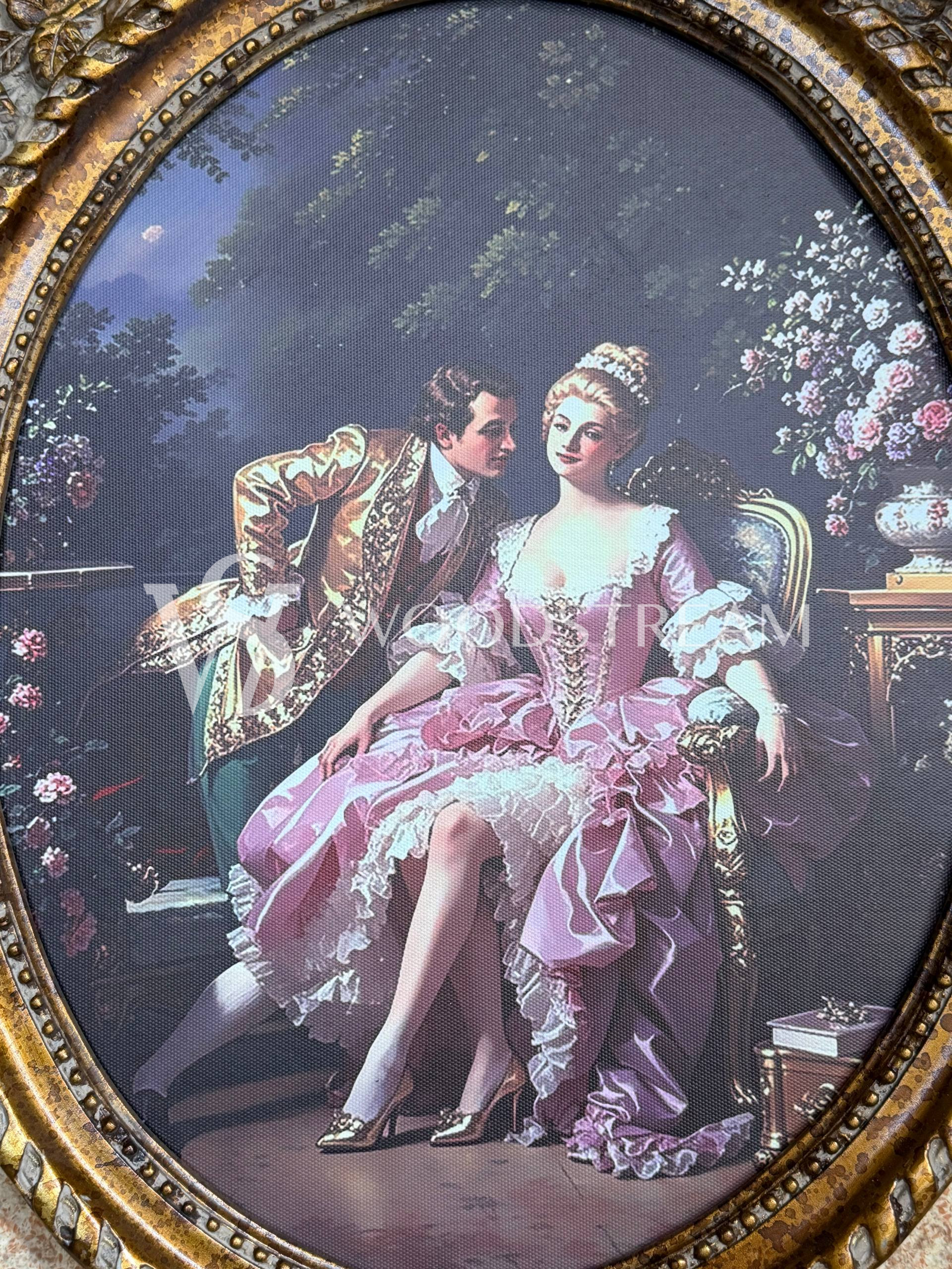 Декоративный элемент/Медальон/Картина в стиле Людовика XVI