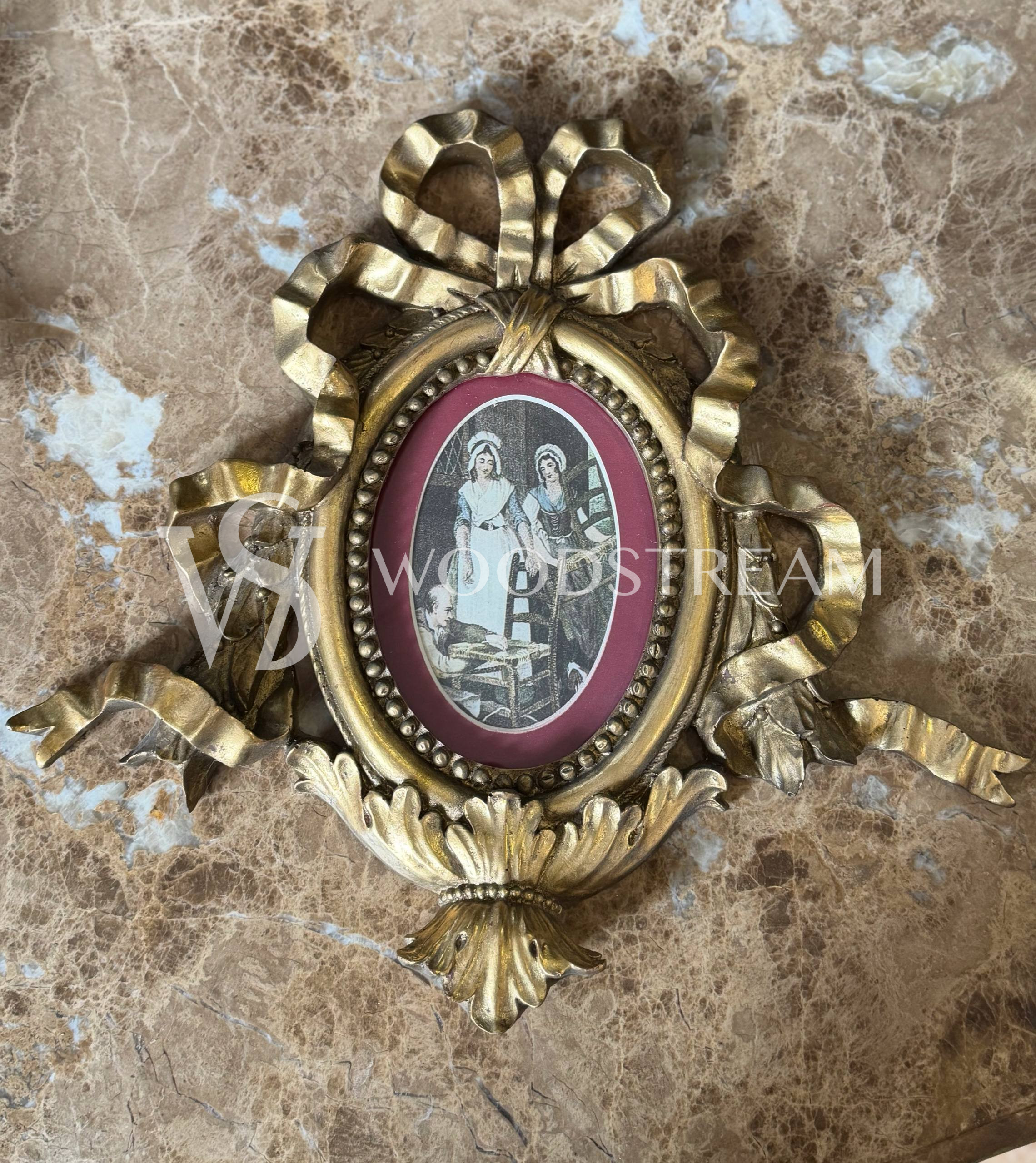 Декоративный элемент/Картина/Миниатюра/Печать в стиле Людовика XVI