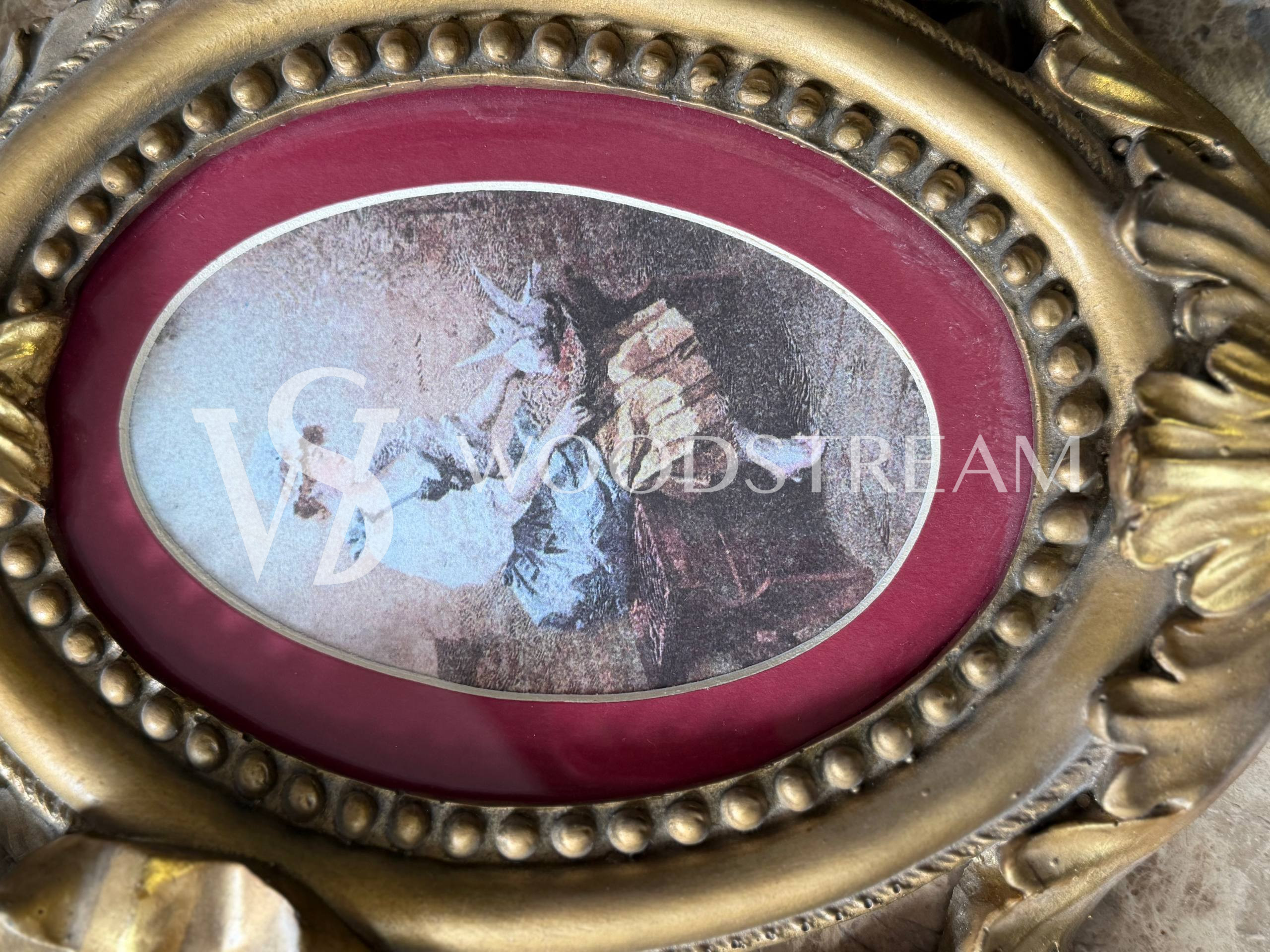 Декоративный элемент/Картина/Миниатюра/Печать в стиле Людовика XVI