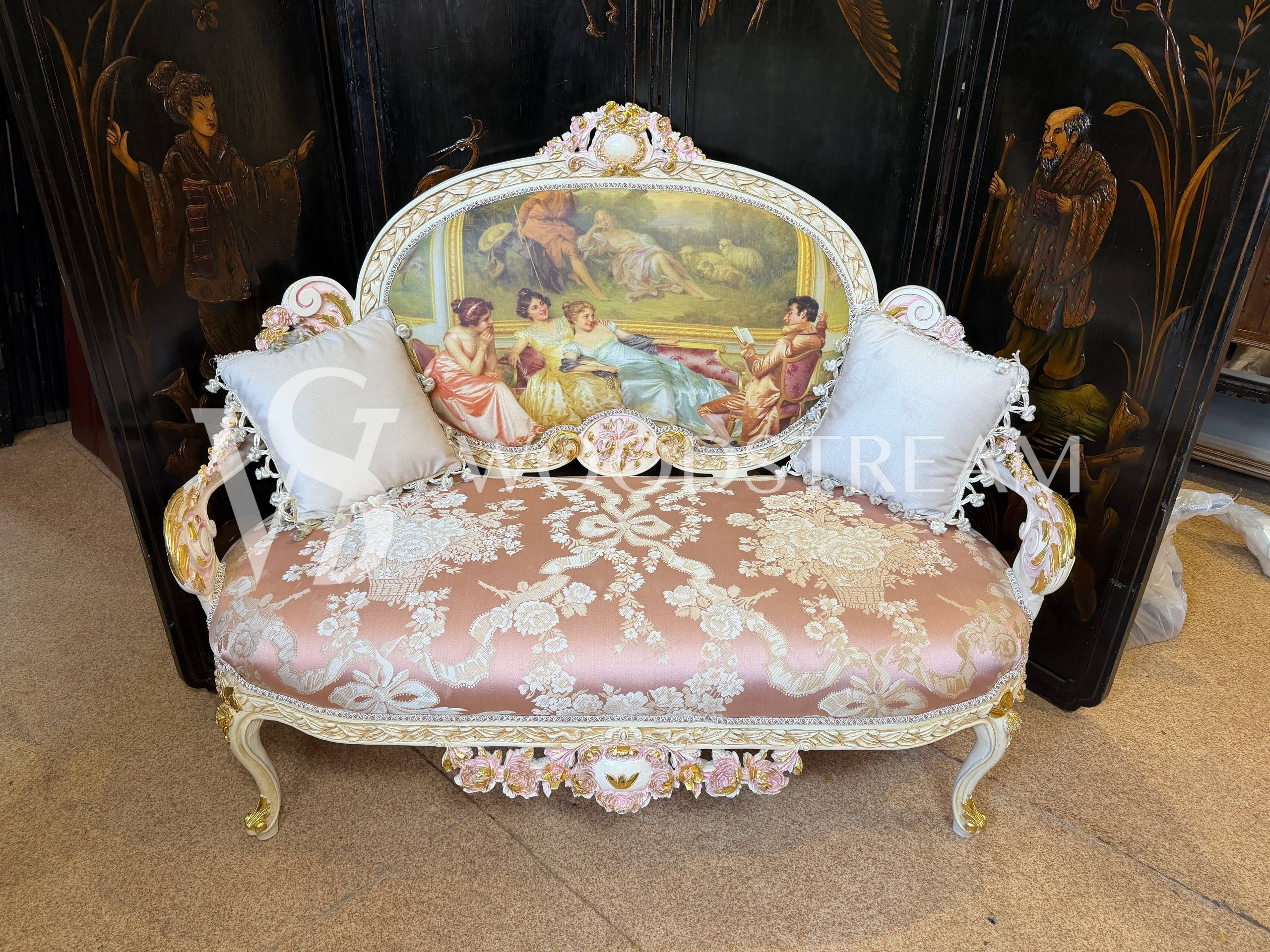 Диван/Софа/Канапе в стиле венецианского барокко