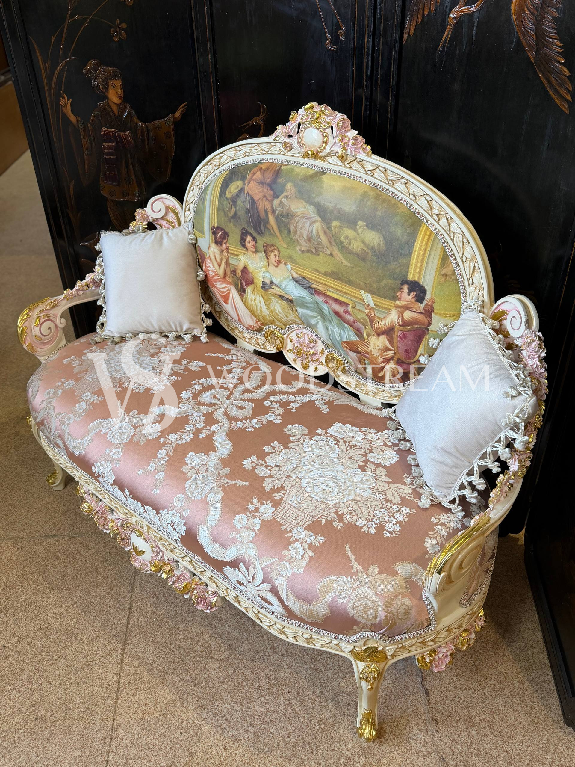 Диван/Софа/Канапе в стиле венецианского барокко