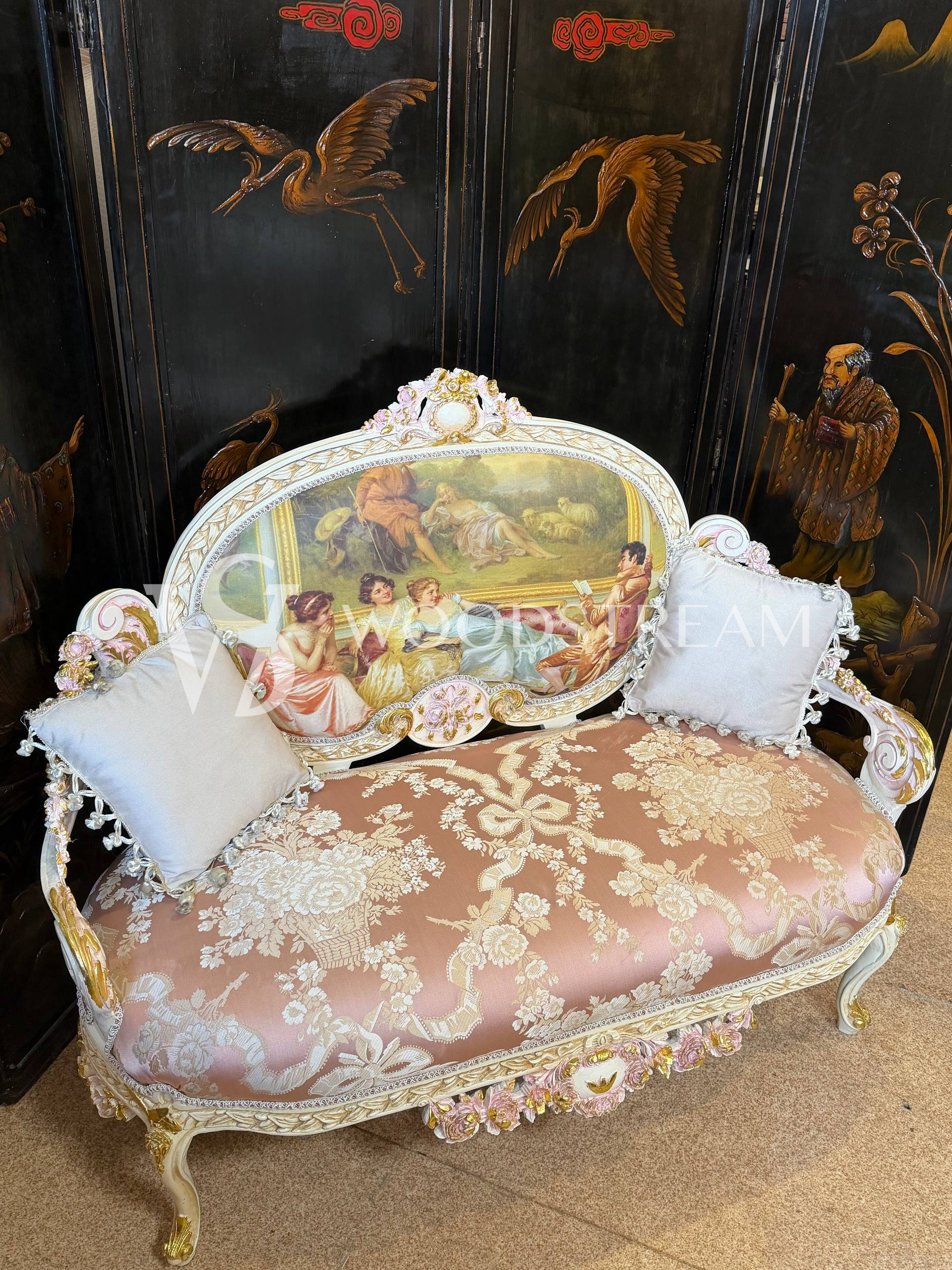 Диван/Софа/Канапе в стиле венецианского барокко