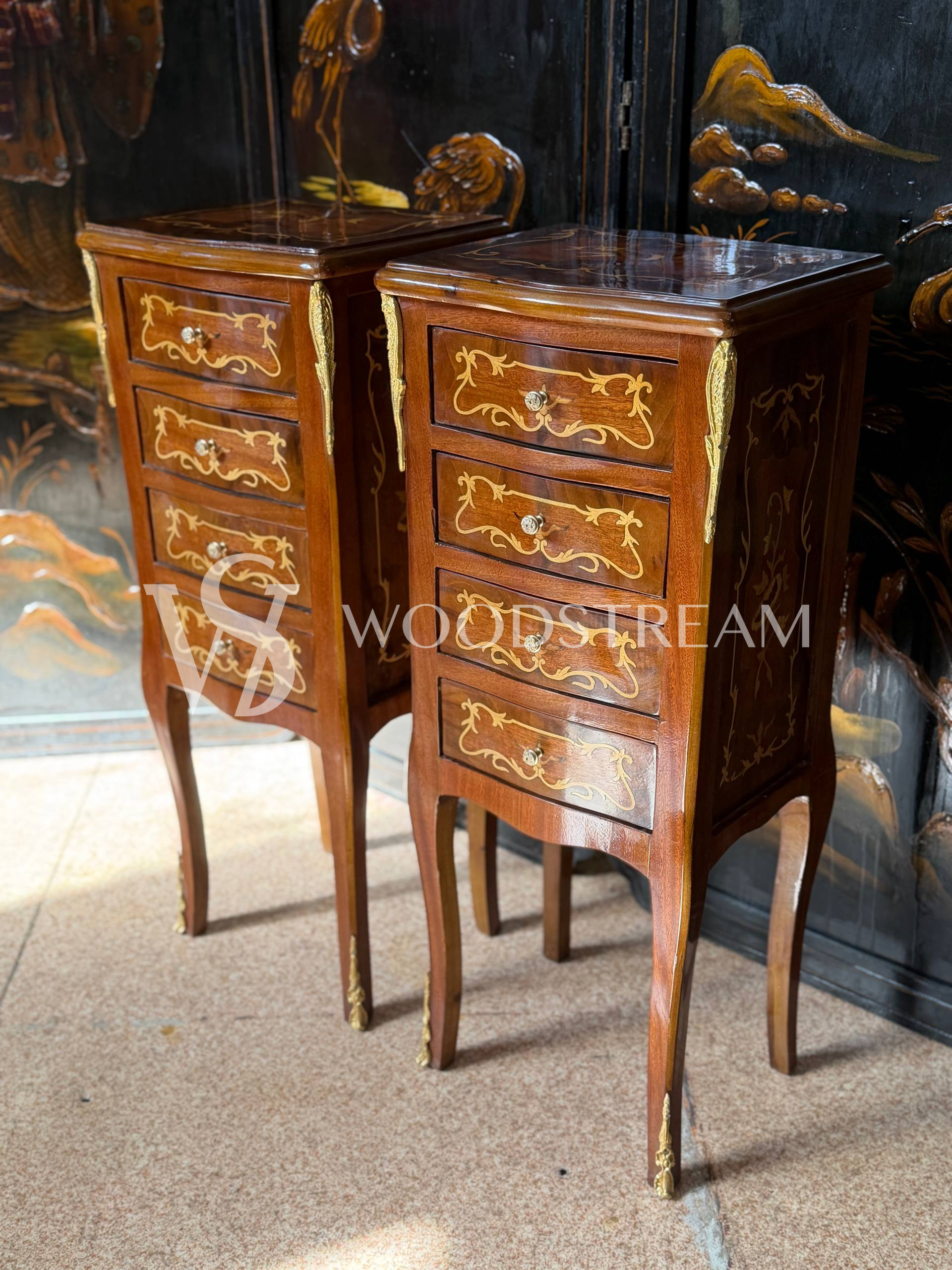 Комод/Тумба в стиле Людовика XIV 2 штуки