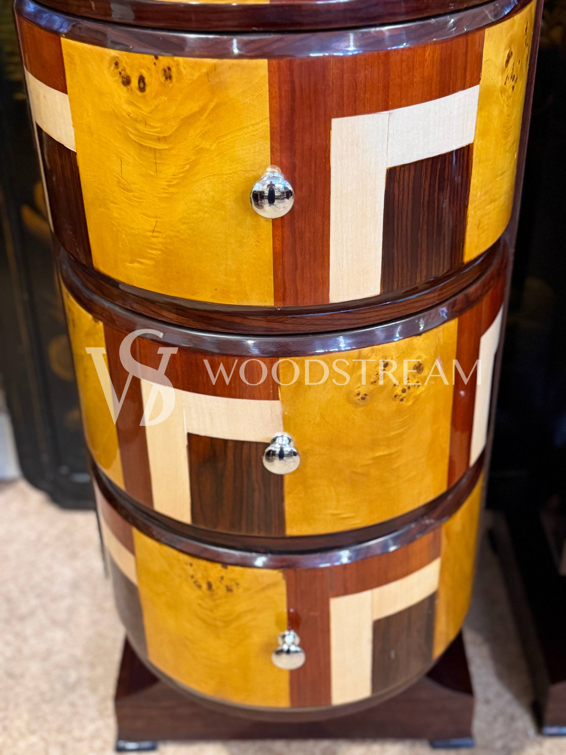 Комод/Тумба с геометрическим рисунком 2 штуки