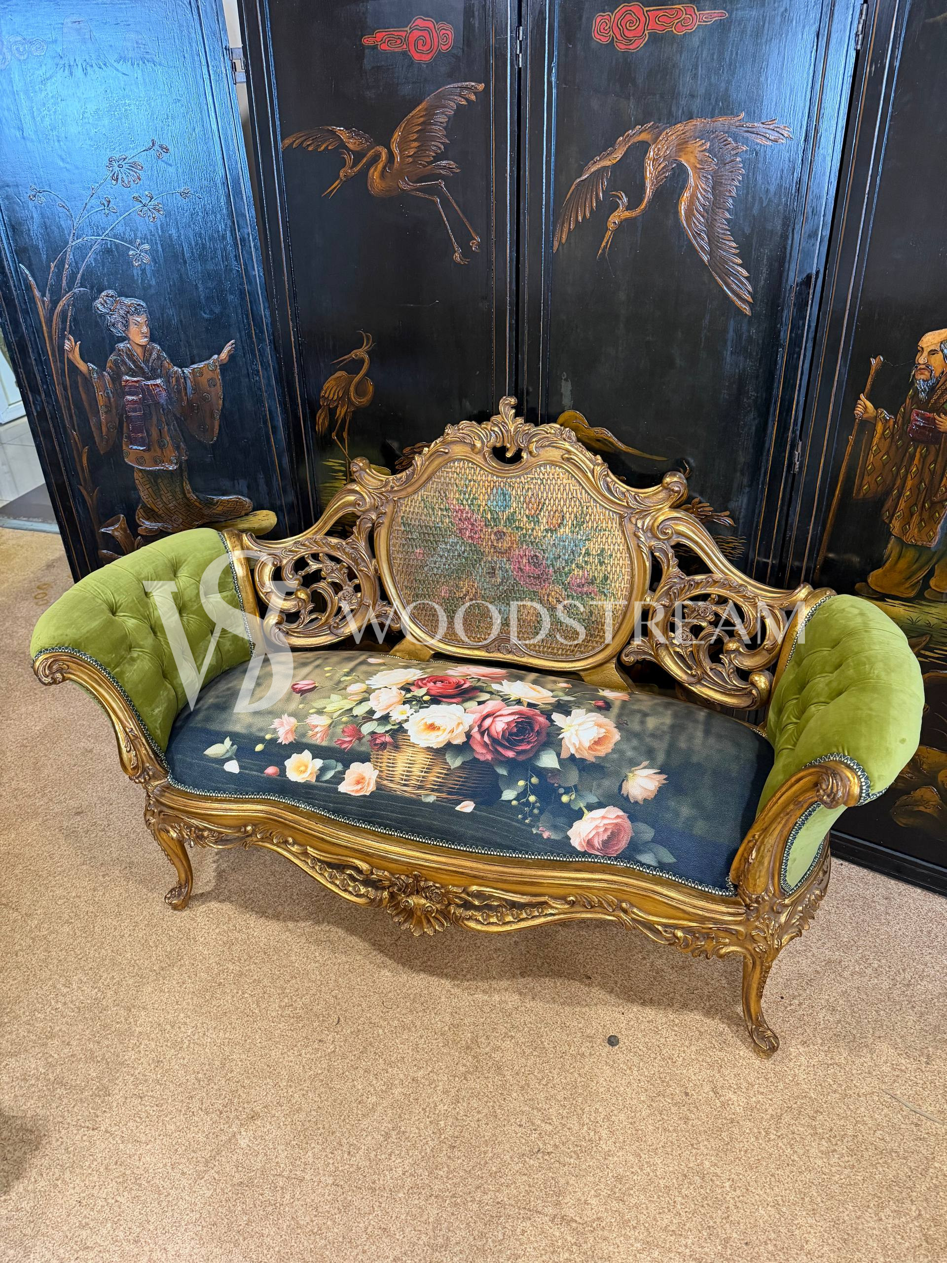 Диван/Софа/Банкетка/Канапе в стиле венецианского барокко