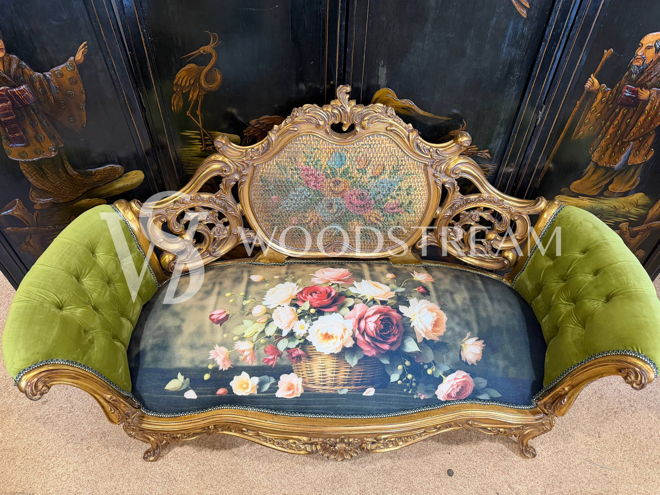 Диван/Софа/Банкетка/Канапе в стиле венецианского барокко