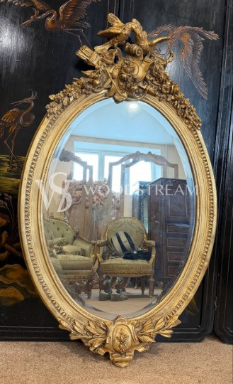 Зеркало настенное в стиле Людовика XVI