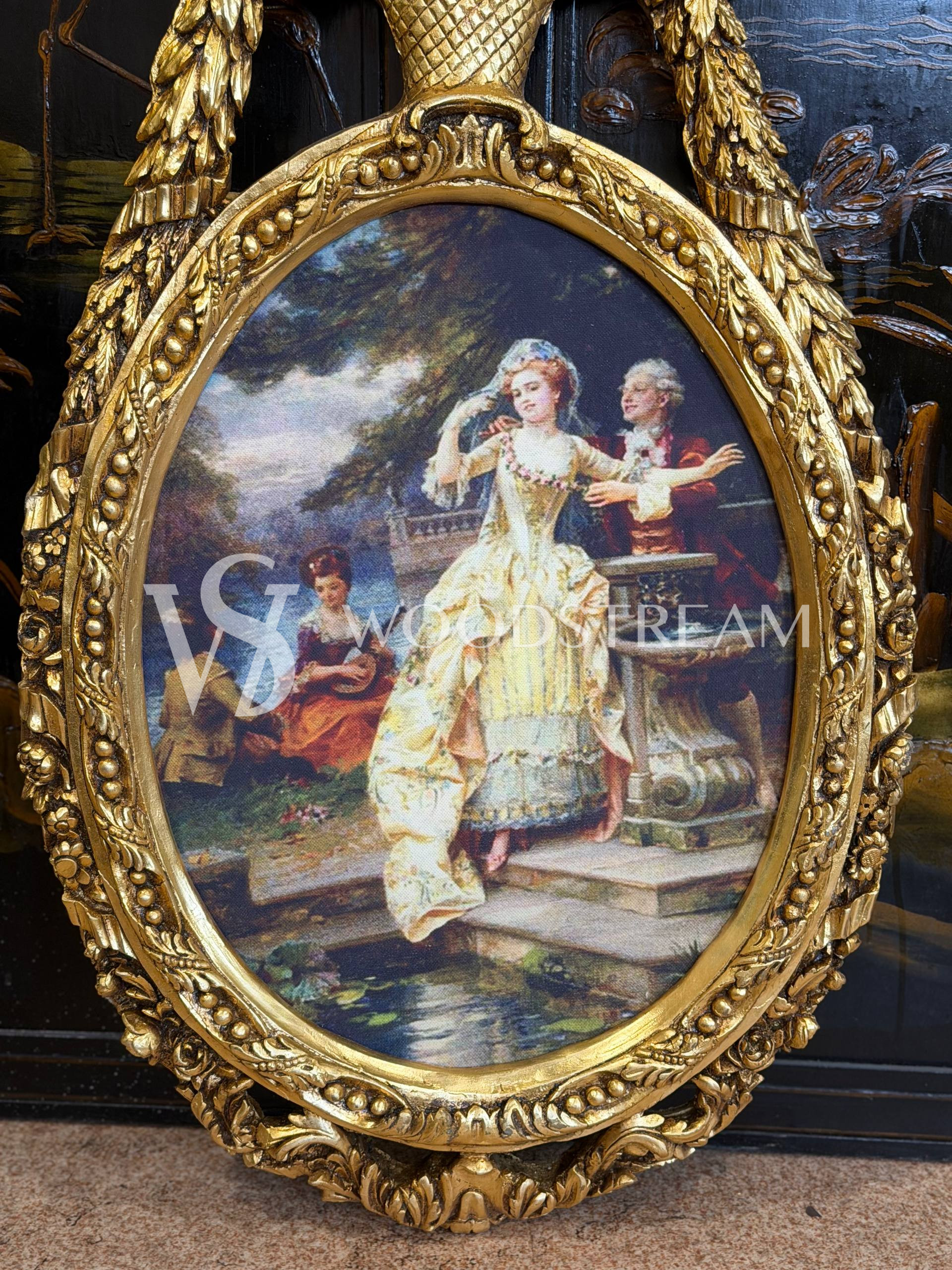 Декоративный элемент/Медальон/Картина в стиле Людовика XVI