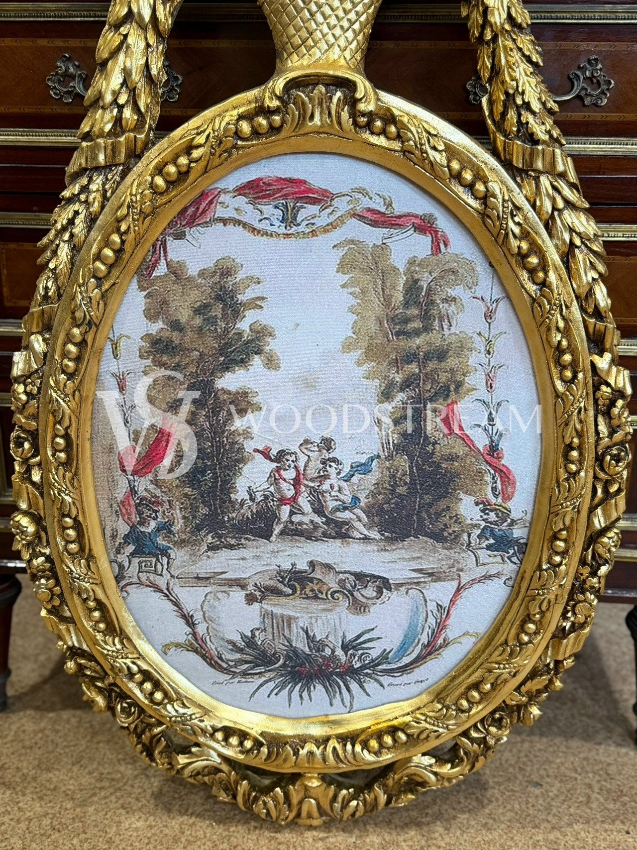 Декоративный элемент/Медальон/Картина в стиле Людовика XVI