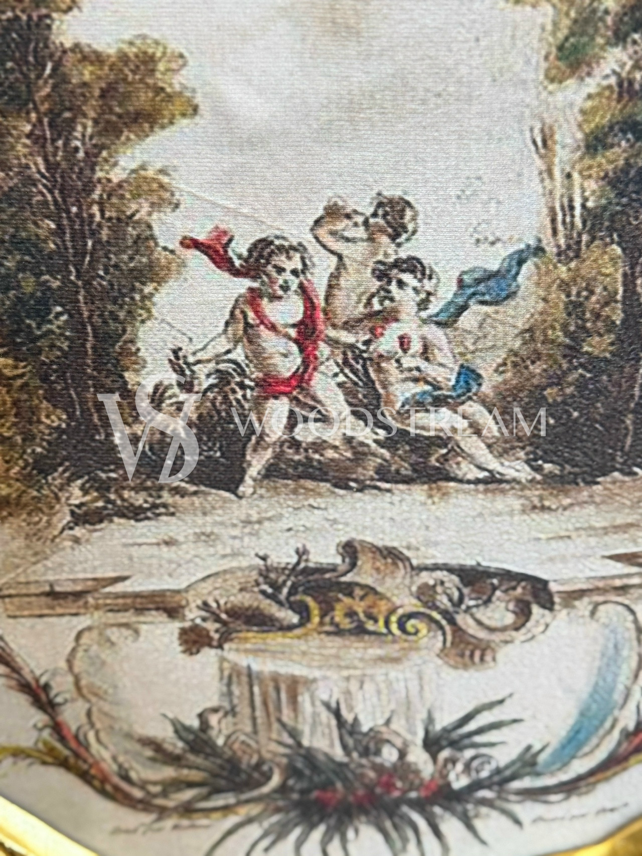 Декоративный элемент/Медальон/Картина в стиле Людовика XVI