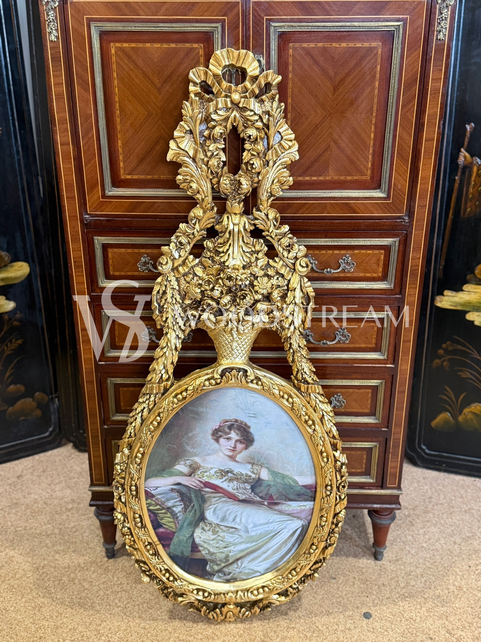 Декоративный элемент/Медальон/Картина в стиле Людовика XVI