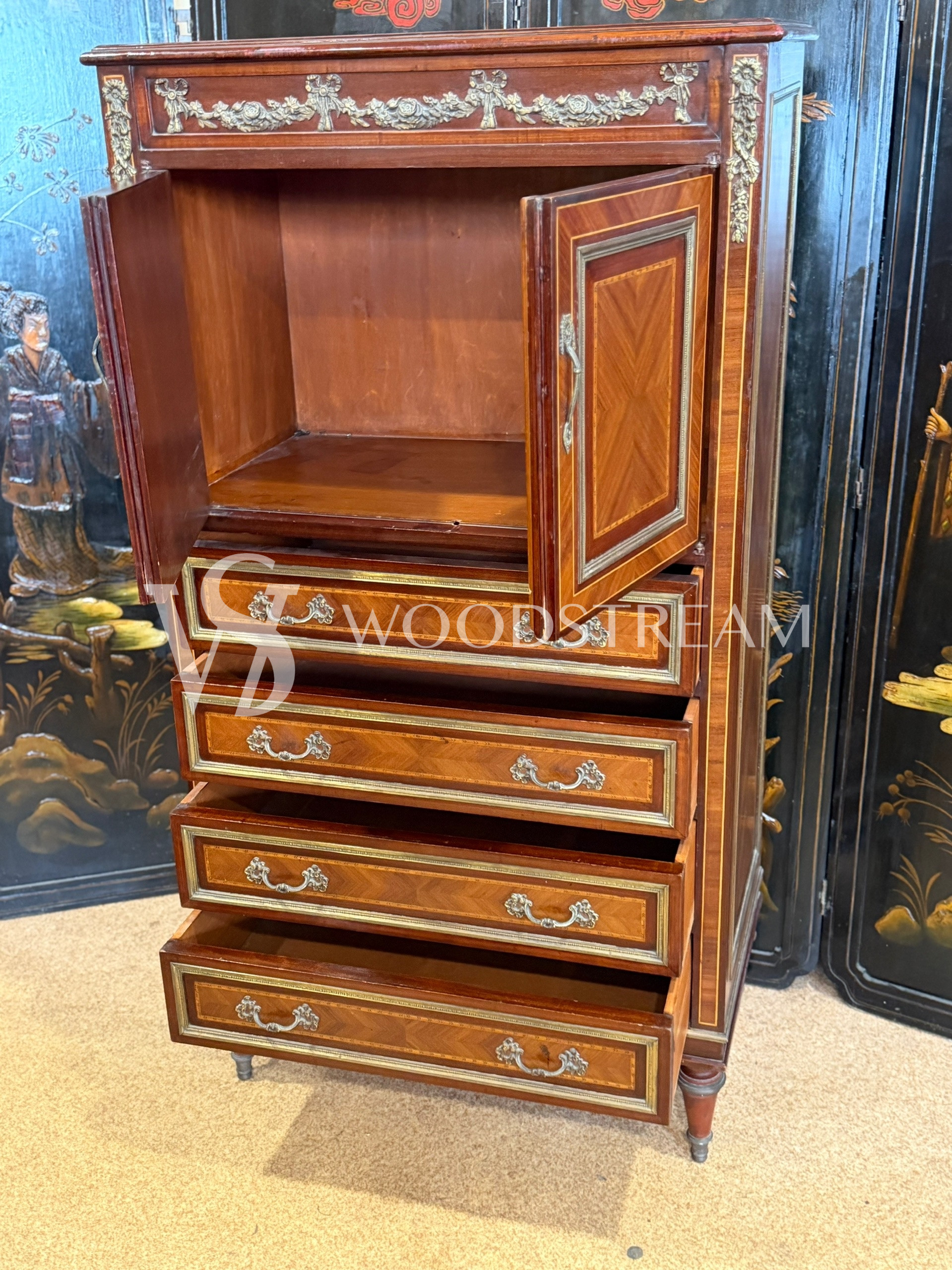 Шкаф/Секретер/Комод/Бюро в стиле ампир