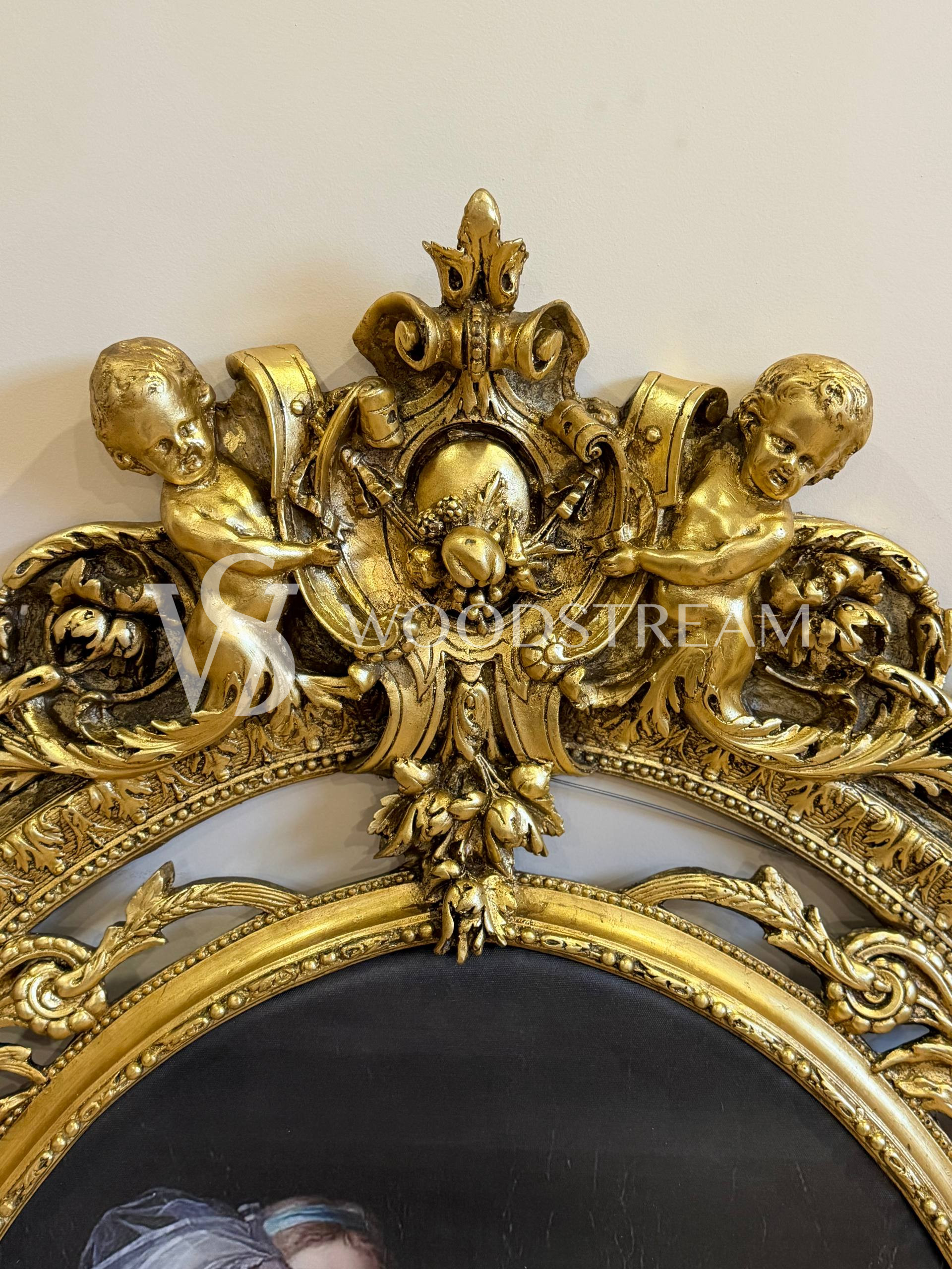 Картина в раме в стиле венецианского барокко