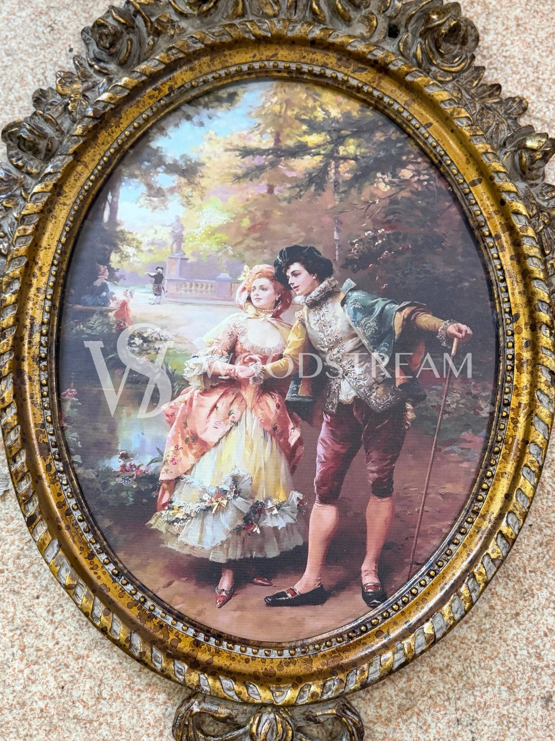 Декоративный элемент/Медальон/Картина в стиле Людовика XVI
