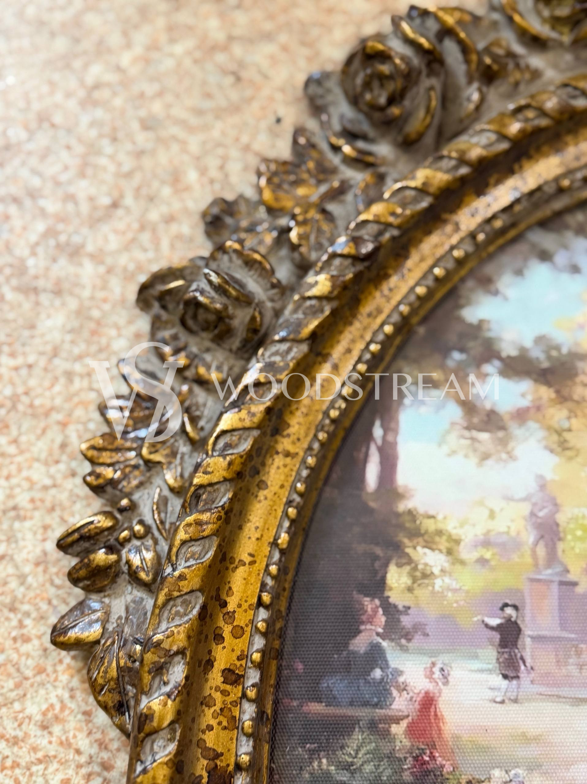 Декоративный элемент/Медальон/Картина в стиле Людовика XVI