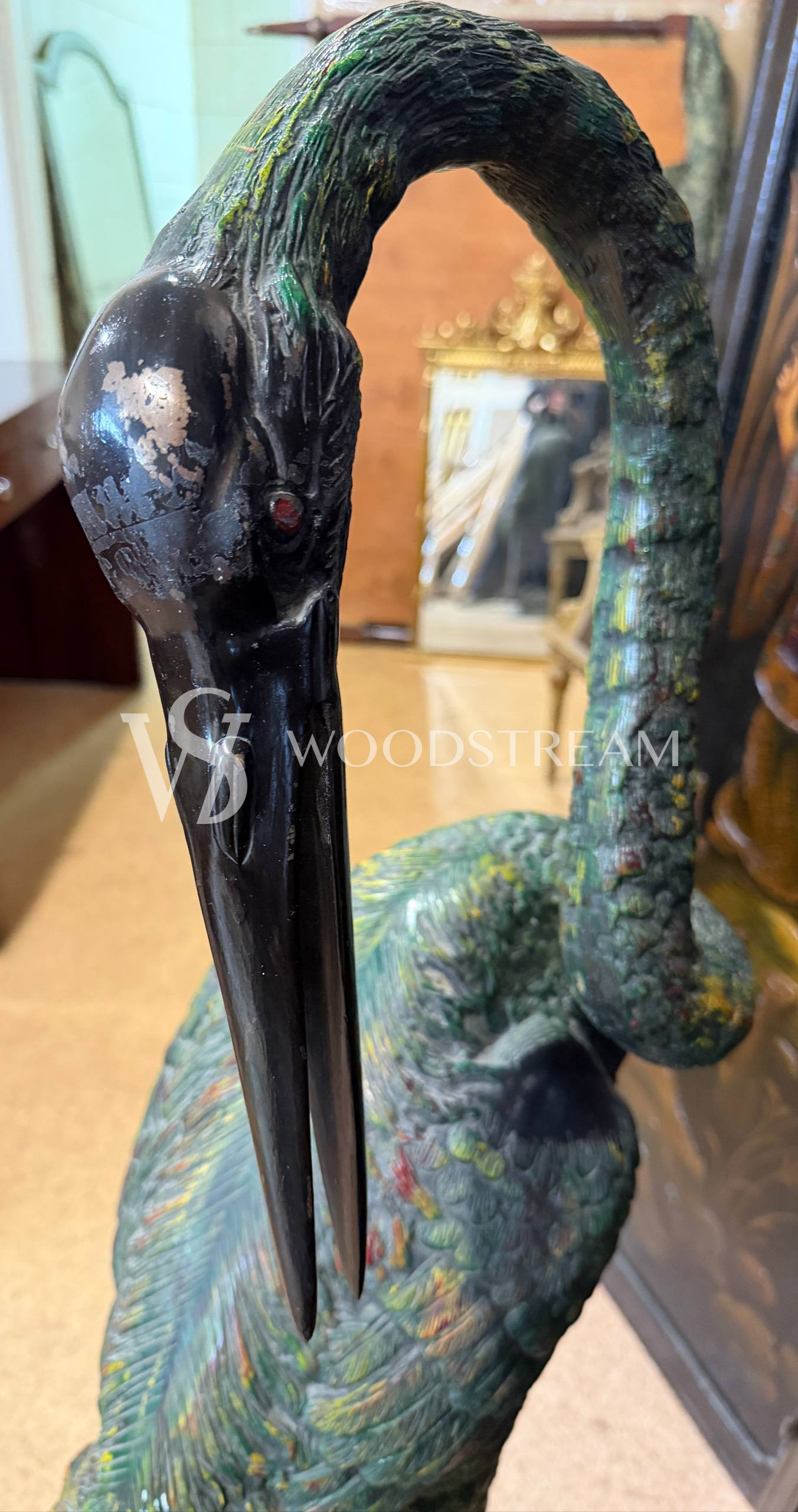 Скульптура/Статуя Птица/Журавль 2 штуки