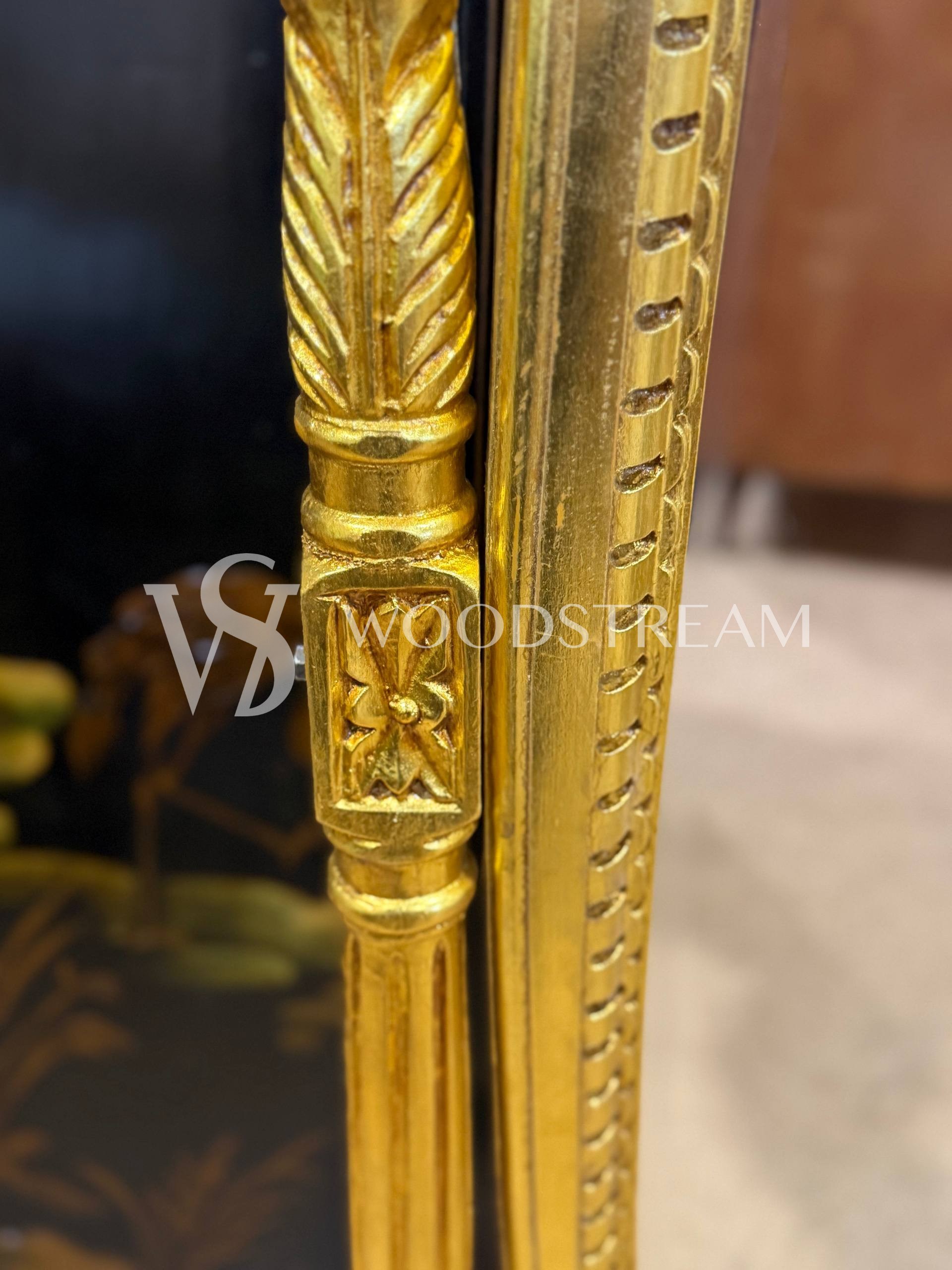 Зеркало псише напольное в стиле Людовика XVI