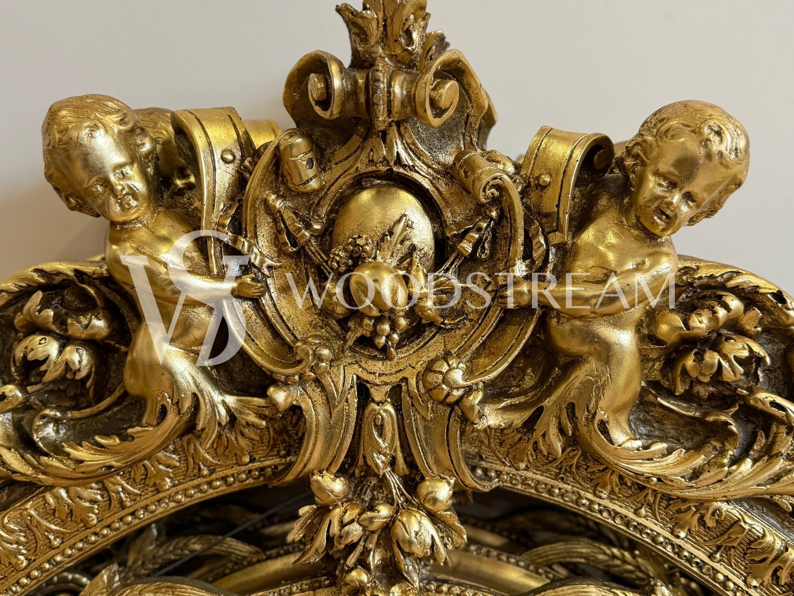 Картина/Печать в раме в стиле венецианского барокко с путти