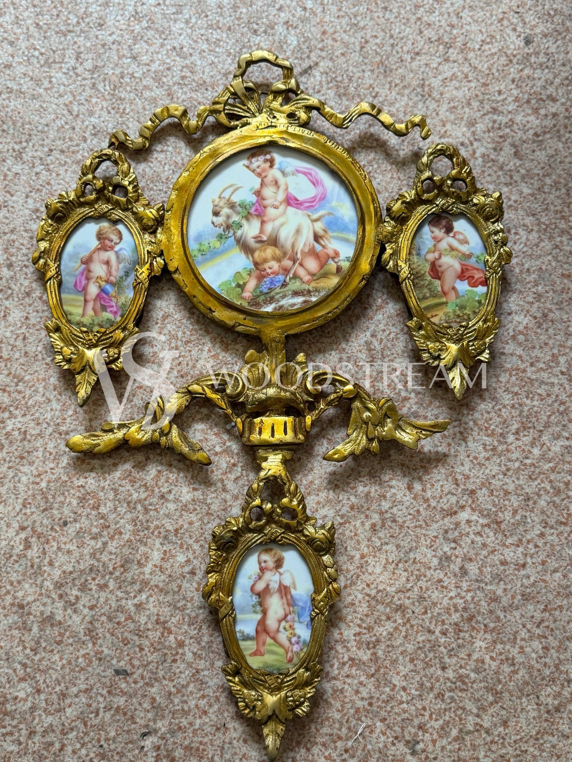 Декоративный элемент настенный/Медальон/Картина в стиле Людовика XVI