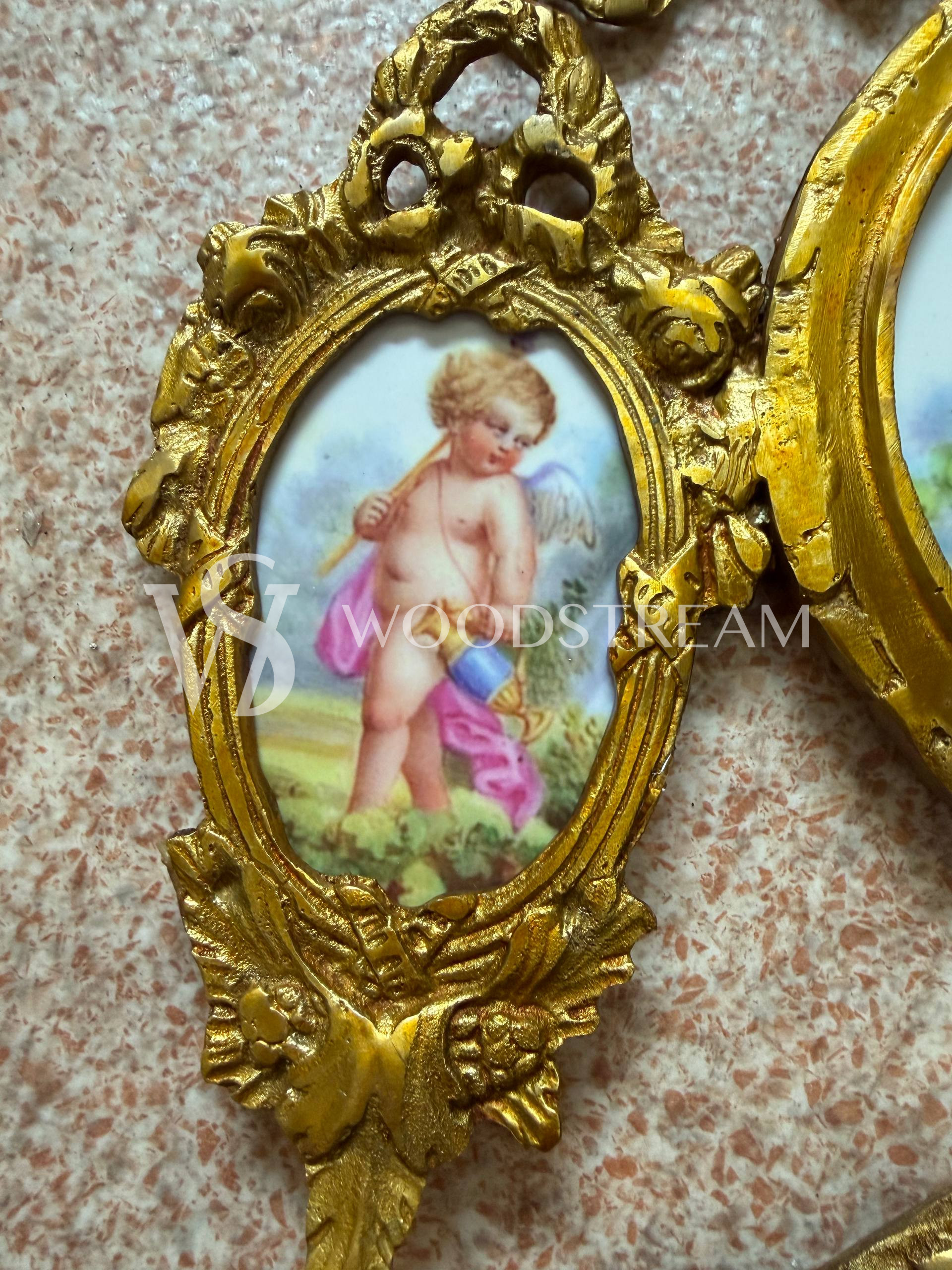 Декоративный элемент настенный/Медальон/Картина в стиле Людовика XVI