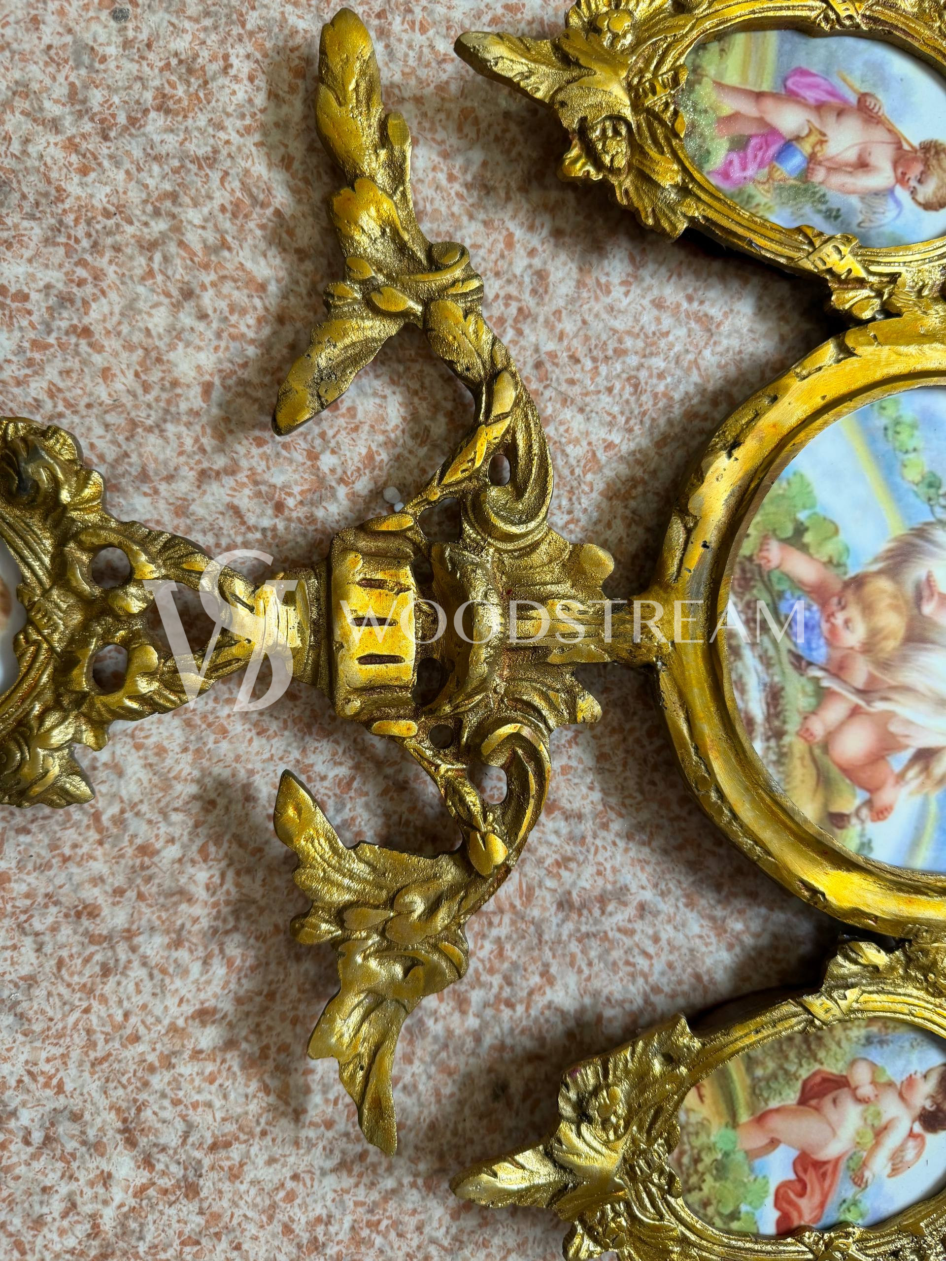 Декоративный элемент настенный/Медальон/Картина в стиле Людовика XVI