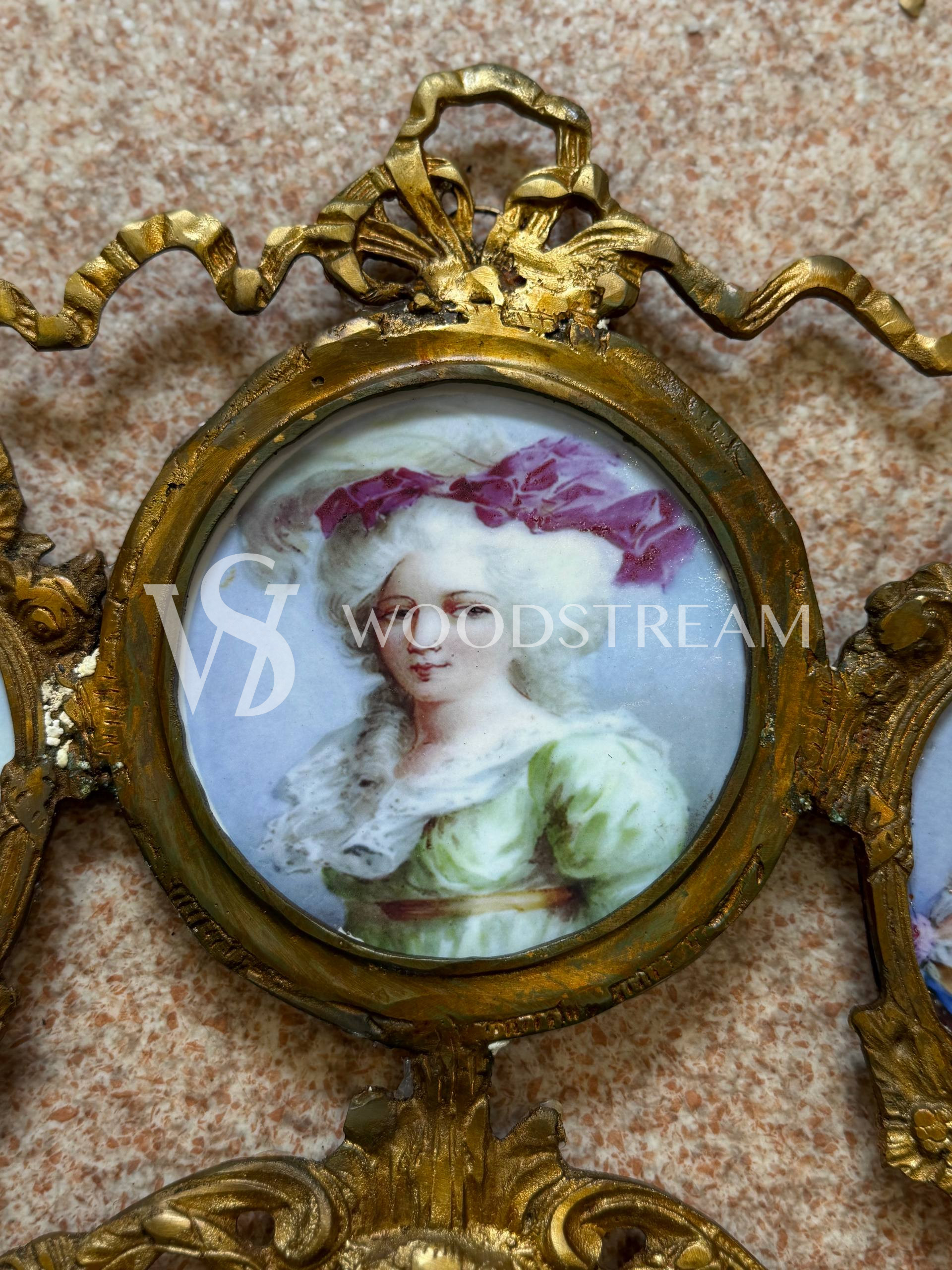 Декоративный элемент настенный/Медальон/Картина в стиле Людовика XVI